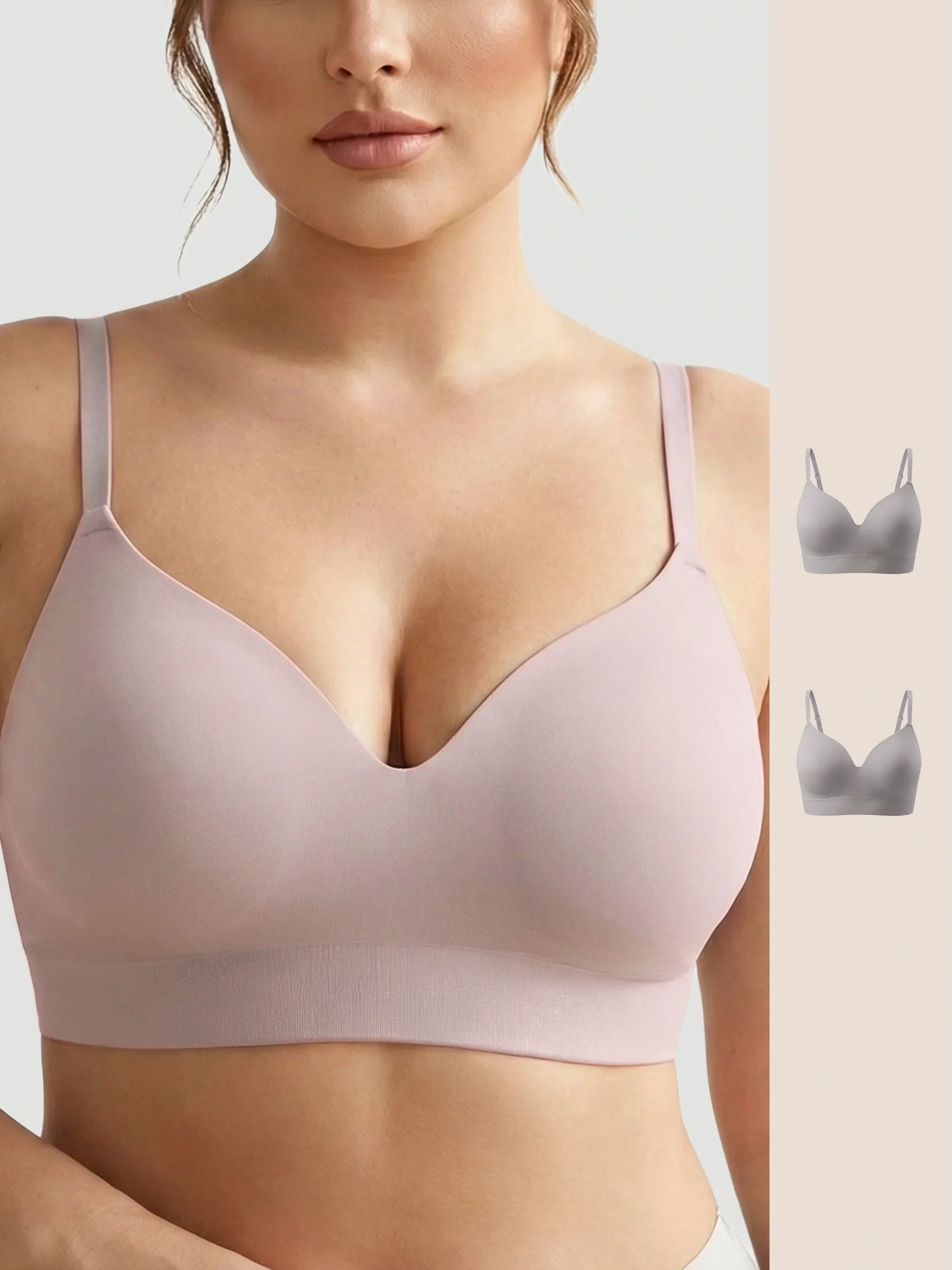 2-Pack Ultimate Comfort Wireless Support Bra - Image 17