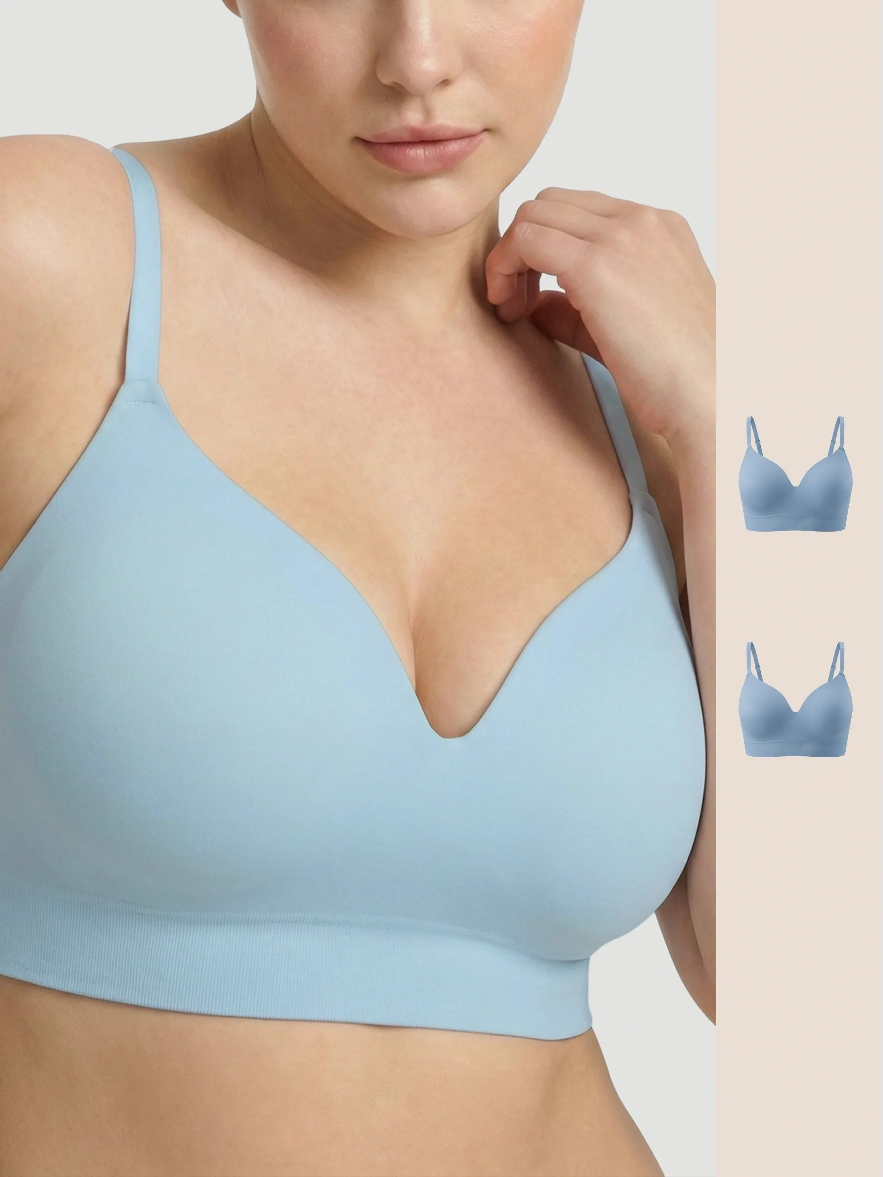 2-Pack Ultimate Comfort Wireless Support Bra - Image 21