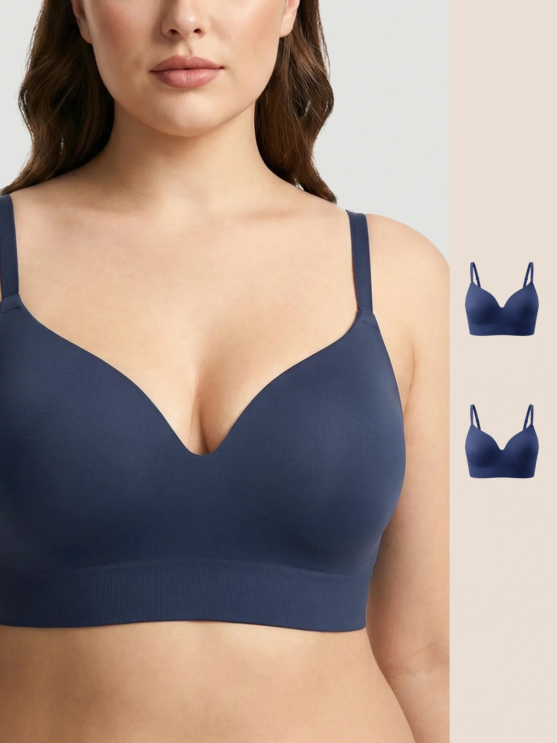 2-Pack Ultimate Comfort Wireless Support Bra - Image 29