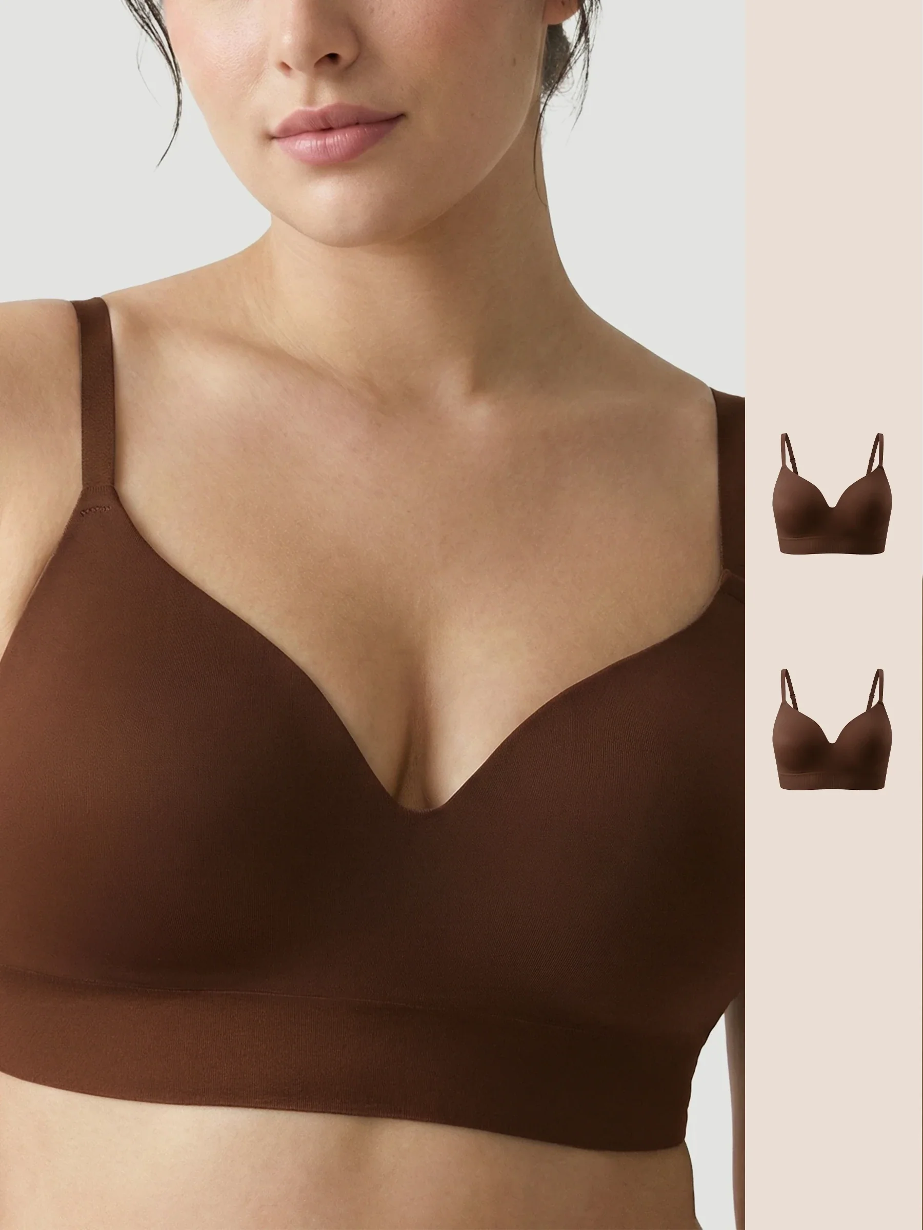 2-Pack Ultimate Comfort Wireless Support Bra - Image 35