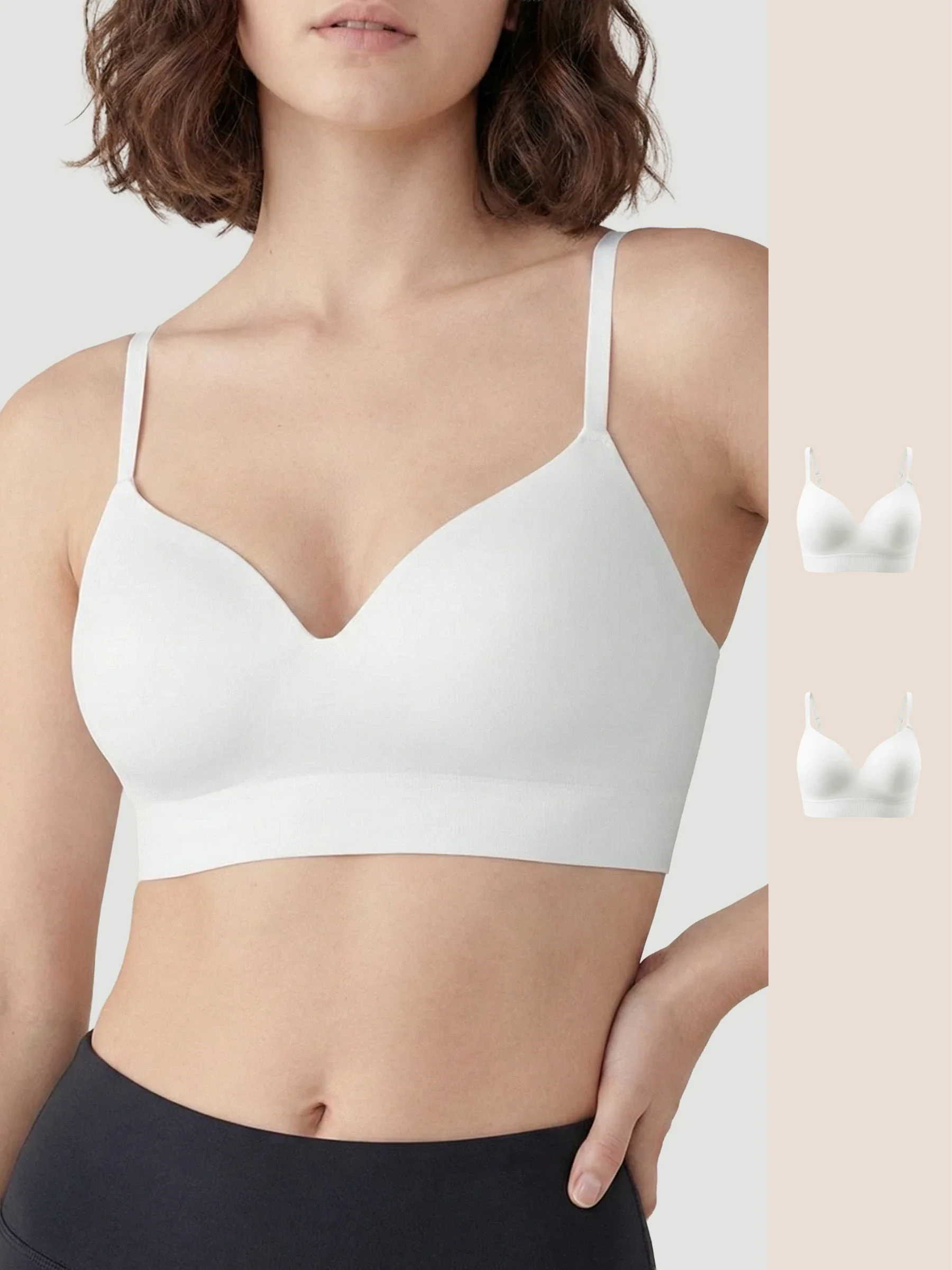 2-Pack Ultimate Comfort Wireless Support Bra - Image 8