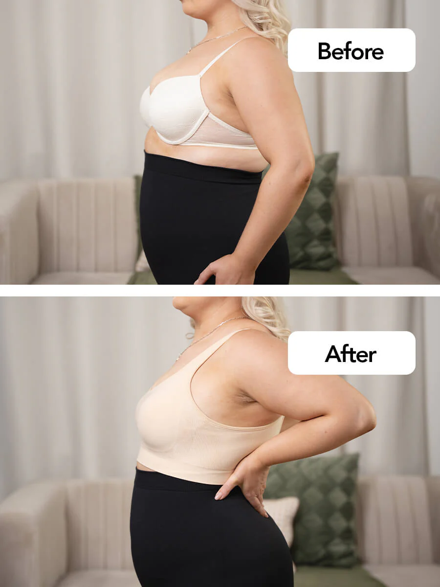 Adjustable Wire Free Shaper Bra (Cups A-FF) + FREE Bra Extender - Image 21