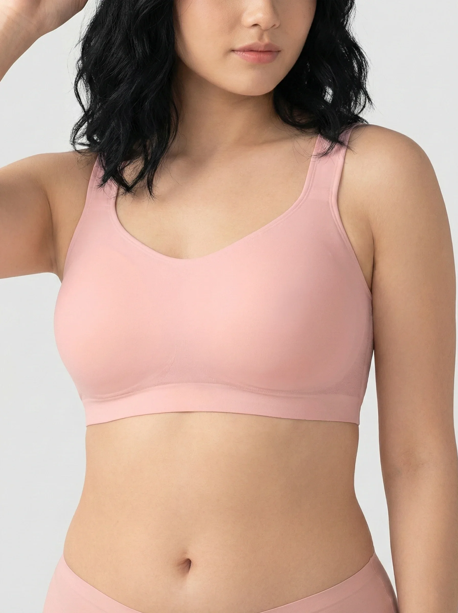 Adjustable Wire Free Shaper Bra (Cups A-FF) + FREE Bra Extender - Image 9