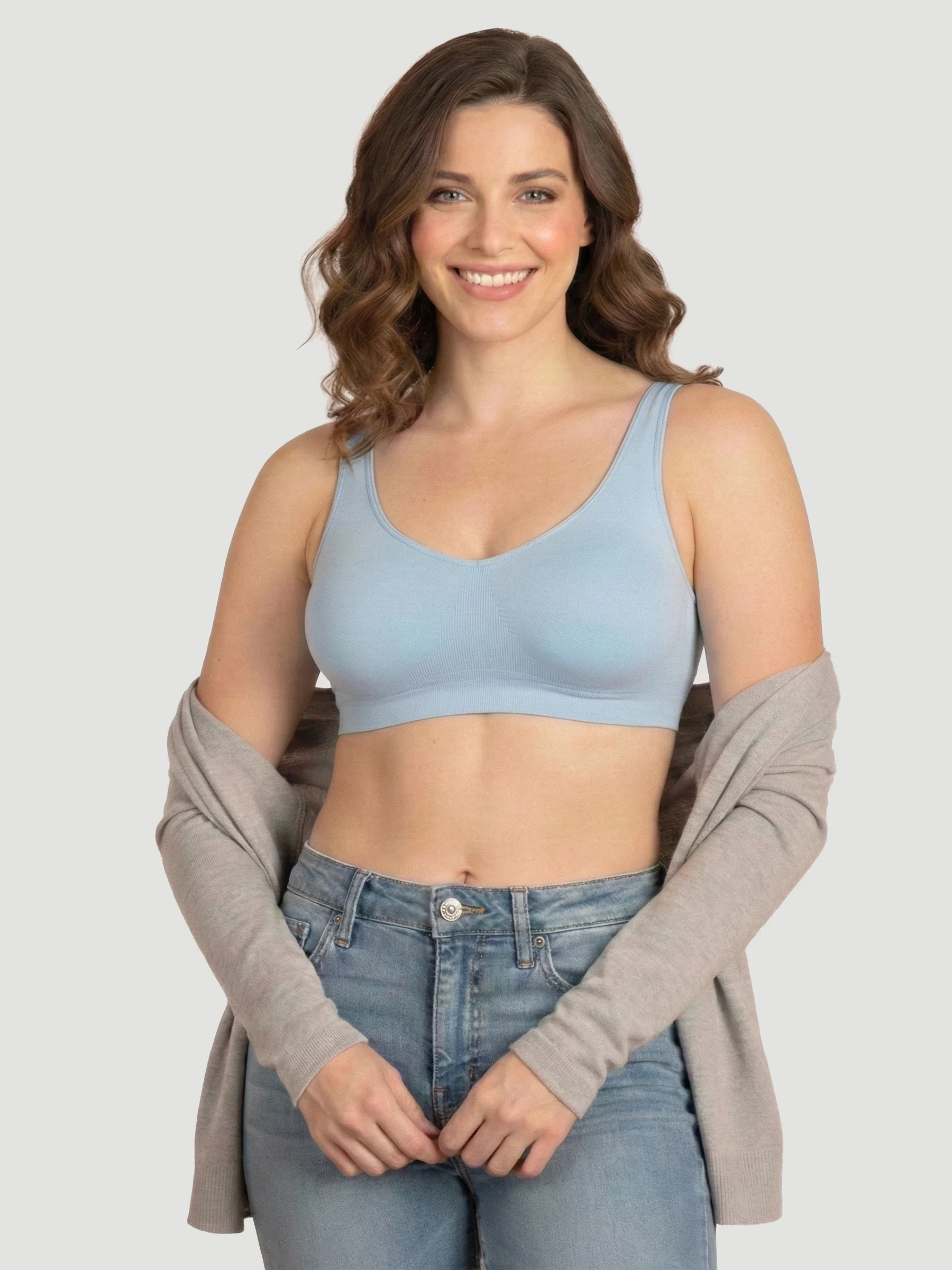 Daily Comfort Throw-on Wirefree Bra (A-FF Cup) - Image 12