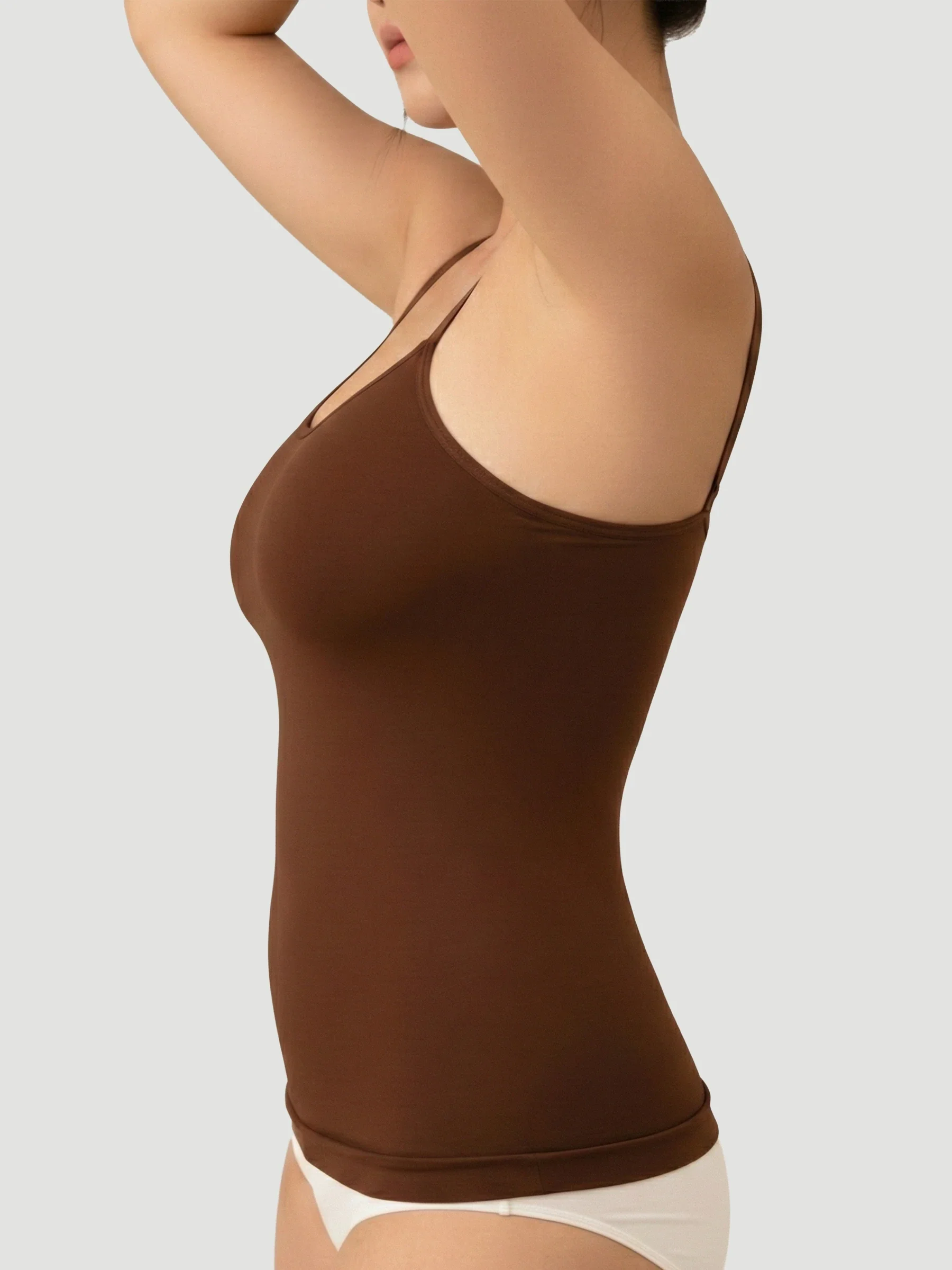 Seamless Shaping Scoop Neck Daily Cami Top - Image 12