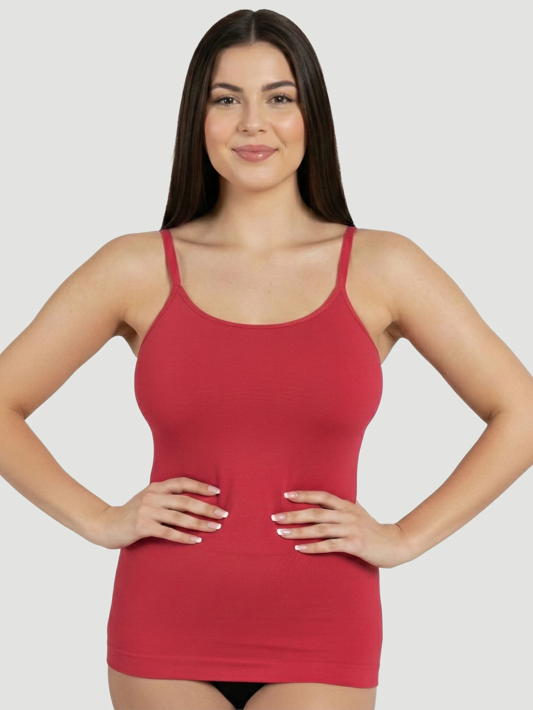 Seamless Shaping Scoop Neck Daily Cami Top - Image 17