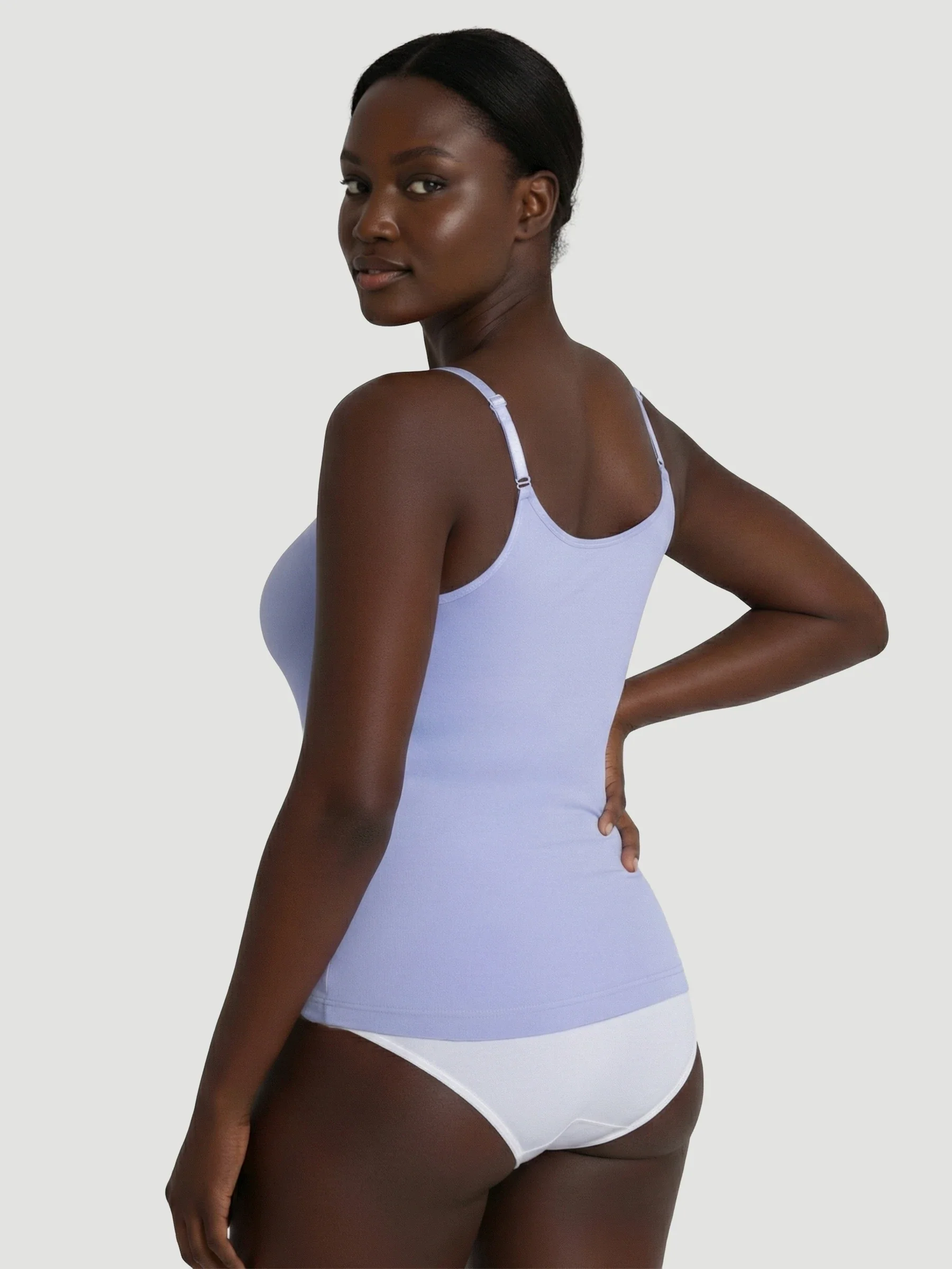 Seamless Shaping Scoop Neck Daily Cami Top - Image 24