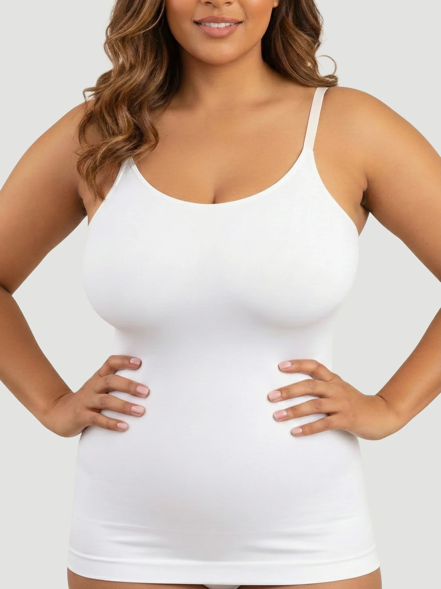 Seamless Shaping Scoop Neck Daily Cami Top - Image 6