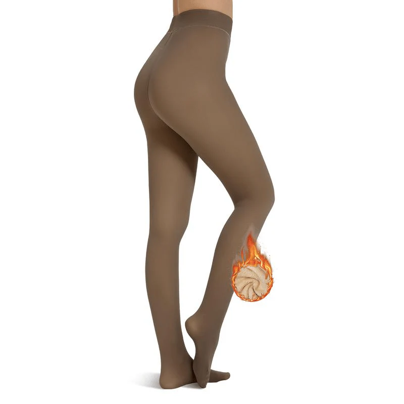 Fleece Lined Tights One-Lined Seams both front and back - Image 8