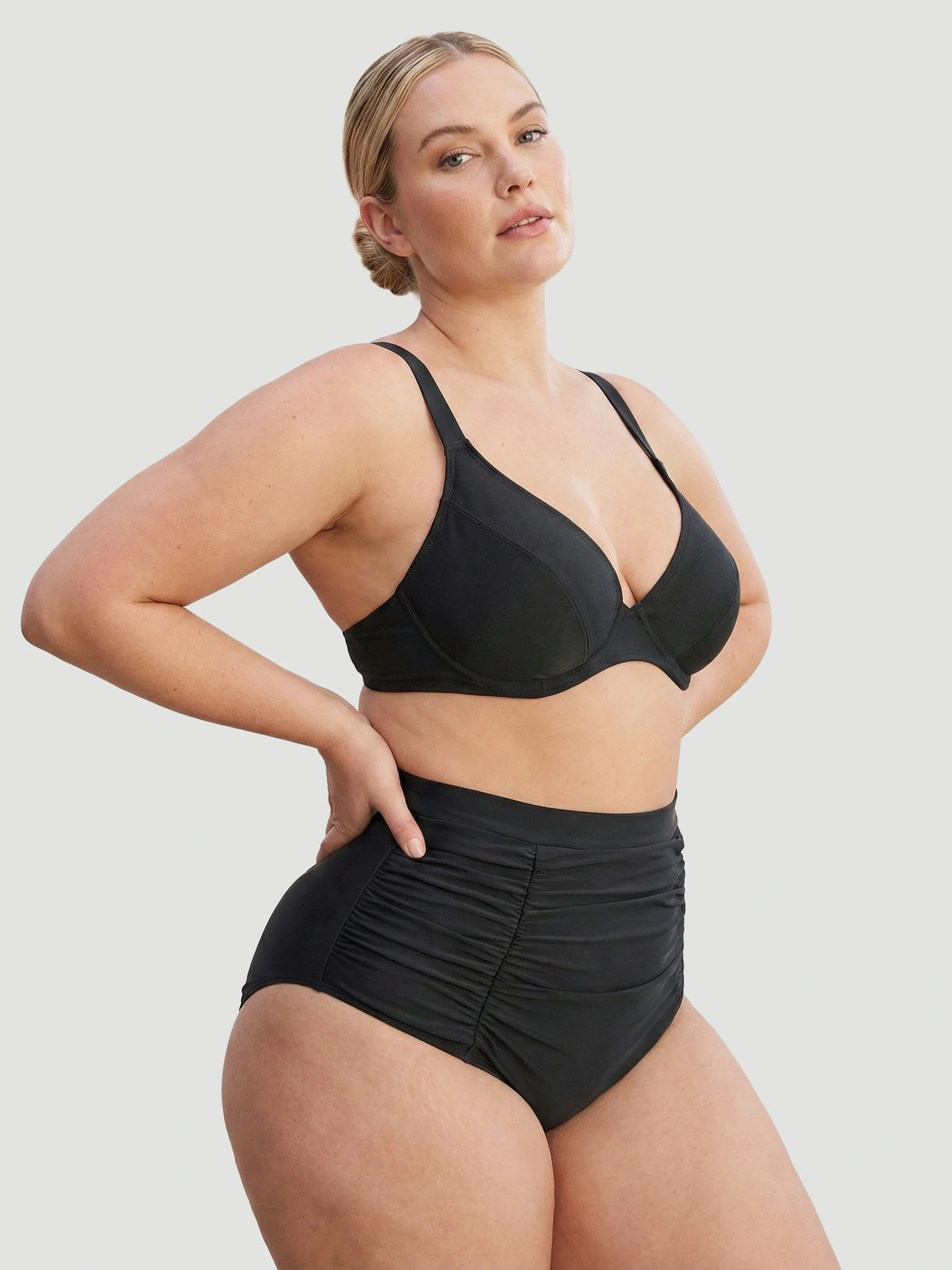 High Waisted Shaping Bikini Bottom - Image 11