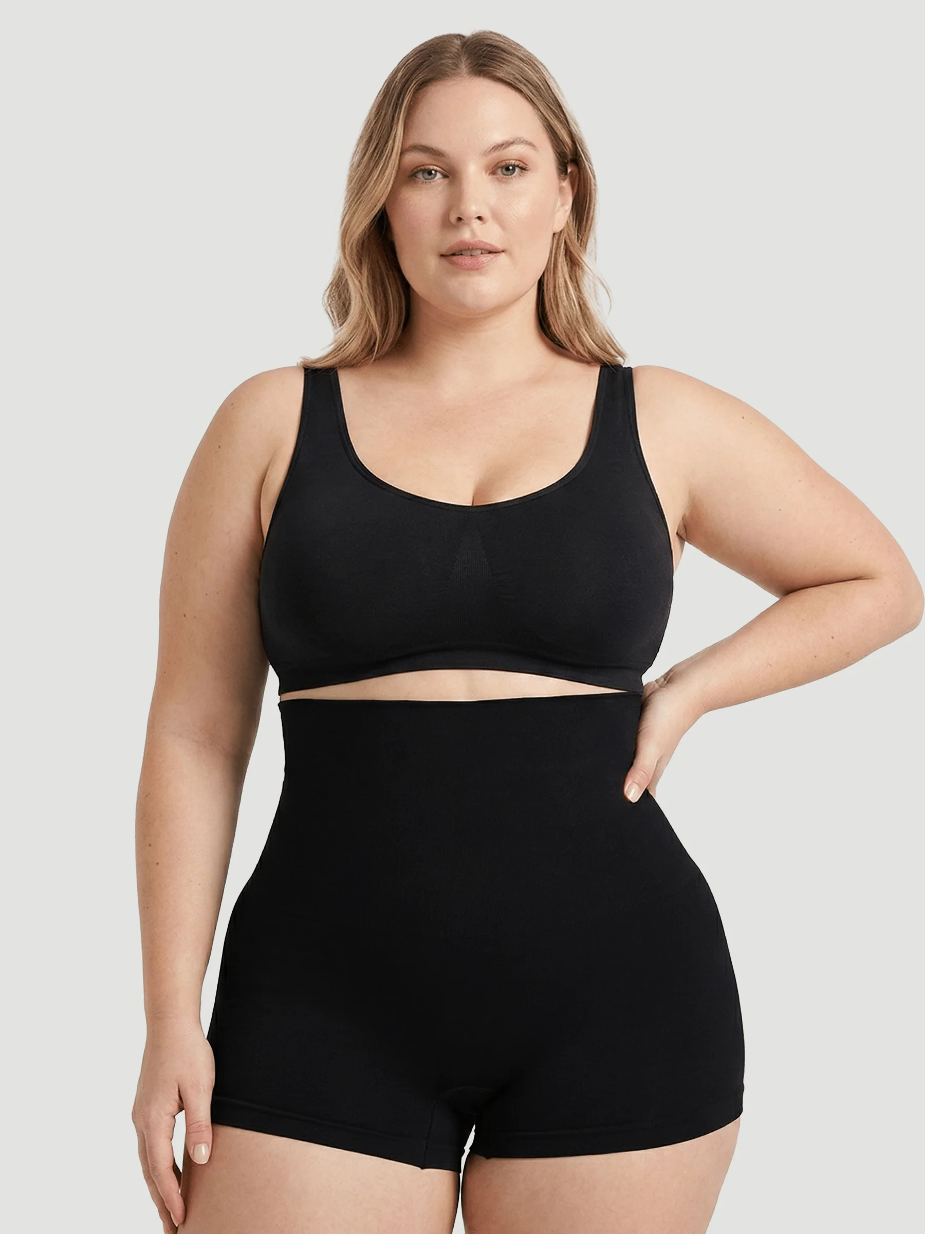 High-Waisted Shaping BoyShort - Image 12