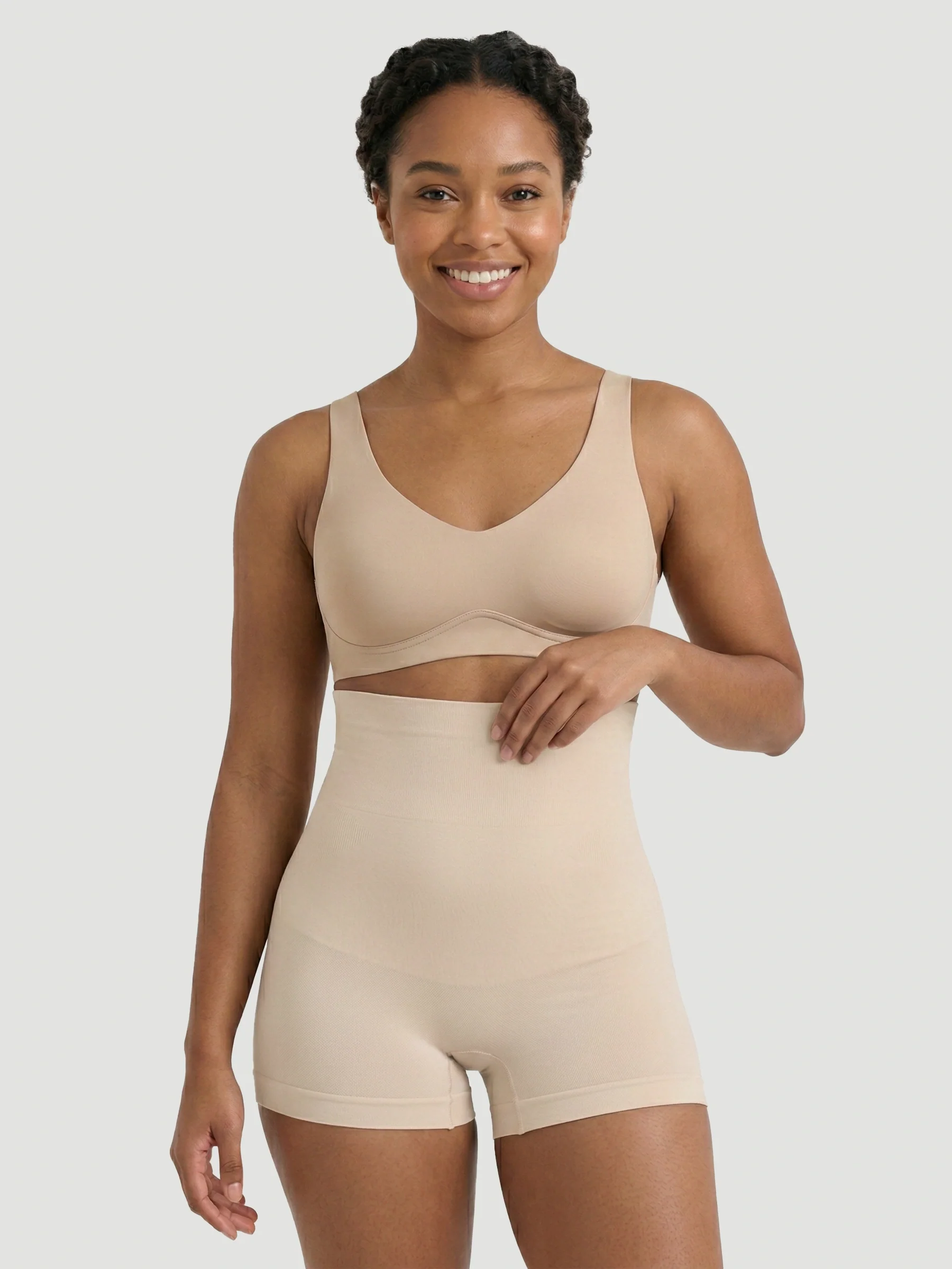 High-Waisted Shaping BoyShort - Image 20