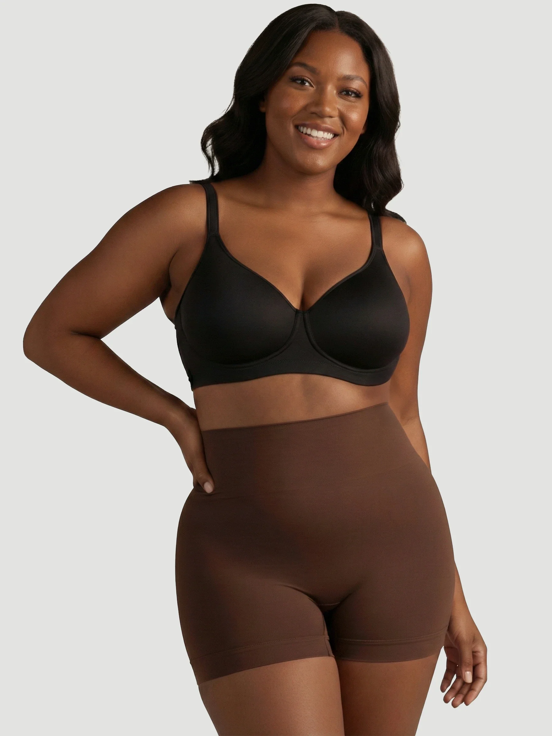 High-Waisted Shaping BoyShort - Image 28