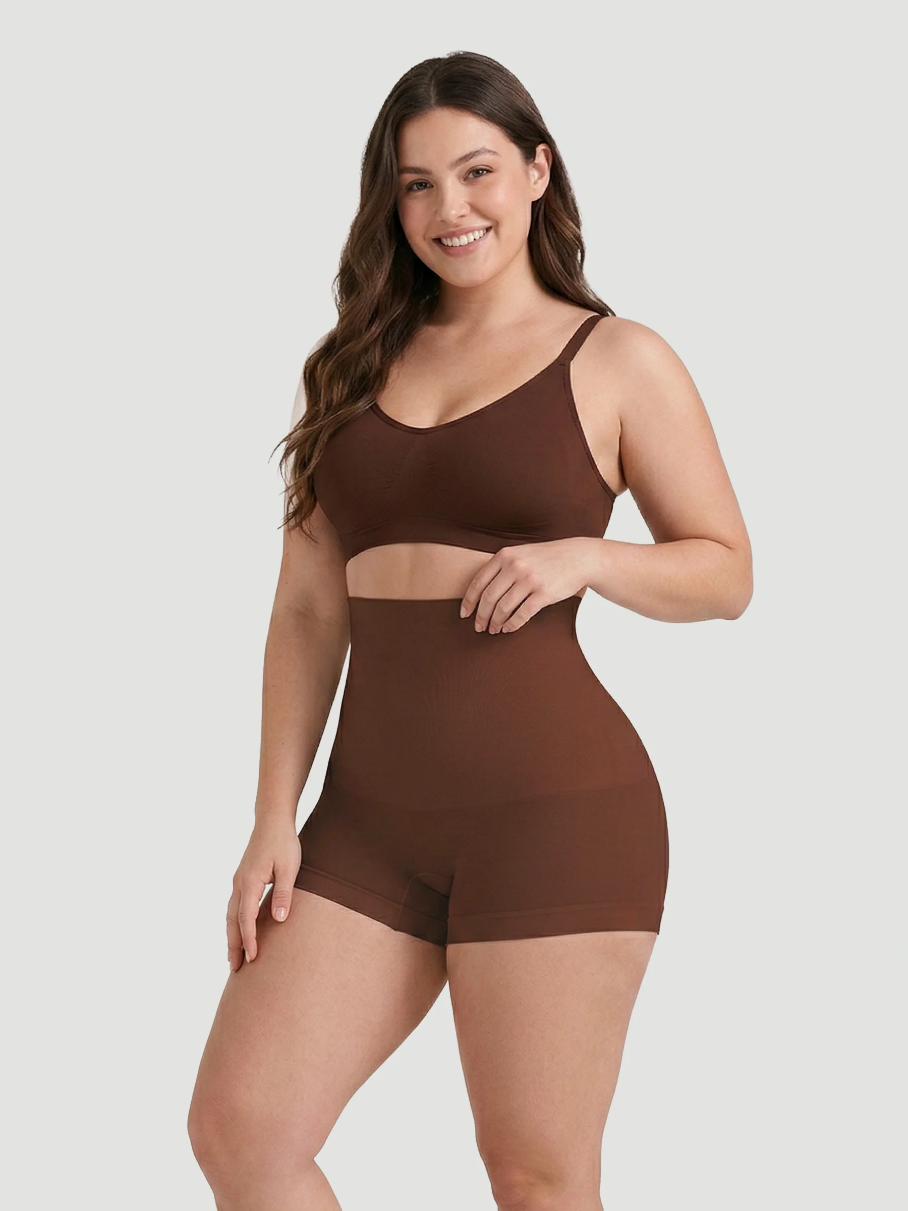 High-Waisted Shaping BoyShort - Image 30