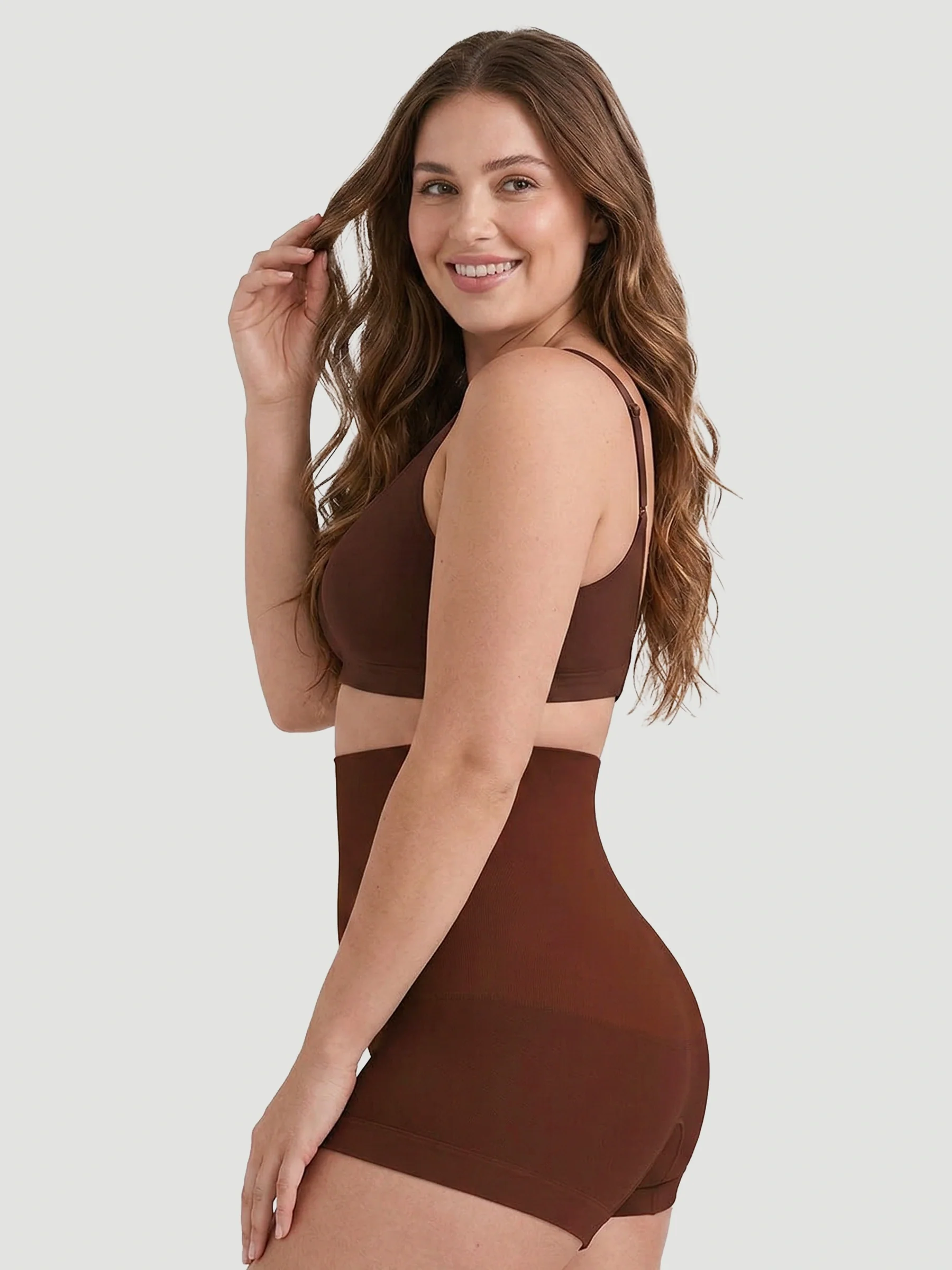 High-Waisted Shaping BoyShort - Image 31