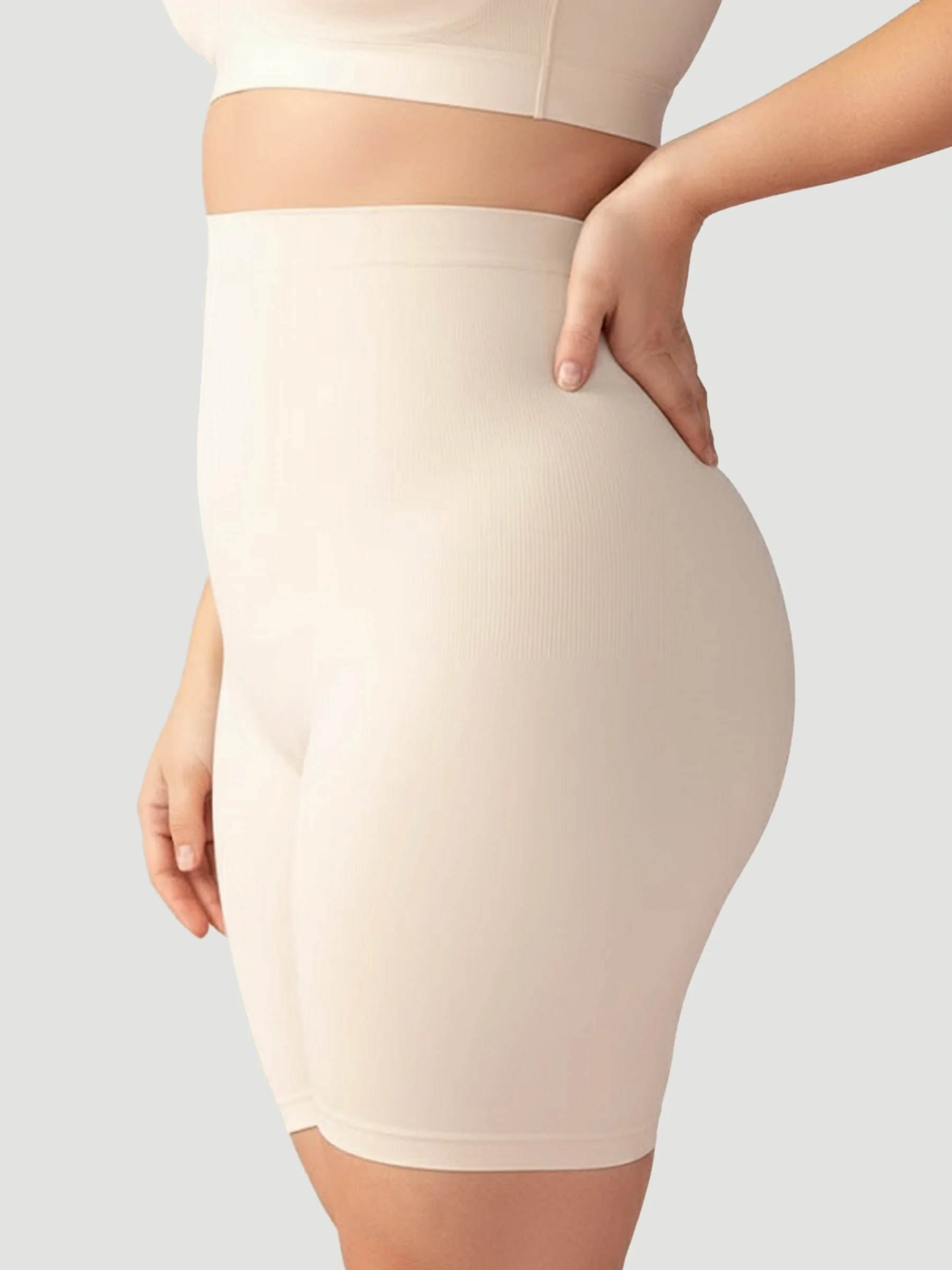 High Waisted Shaping Shorts - Image 19