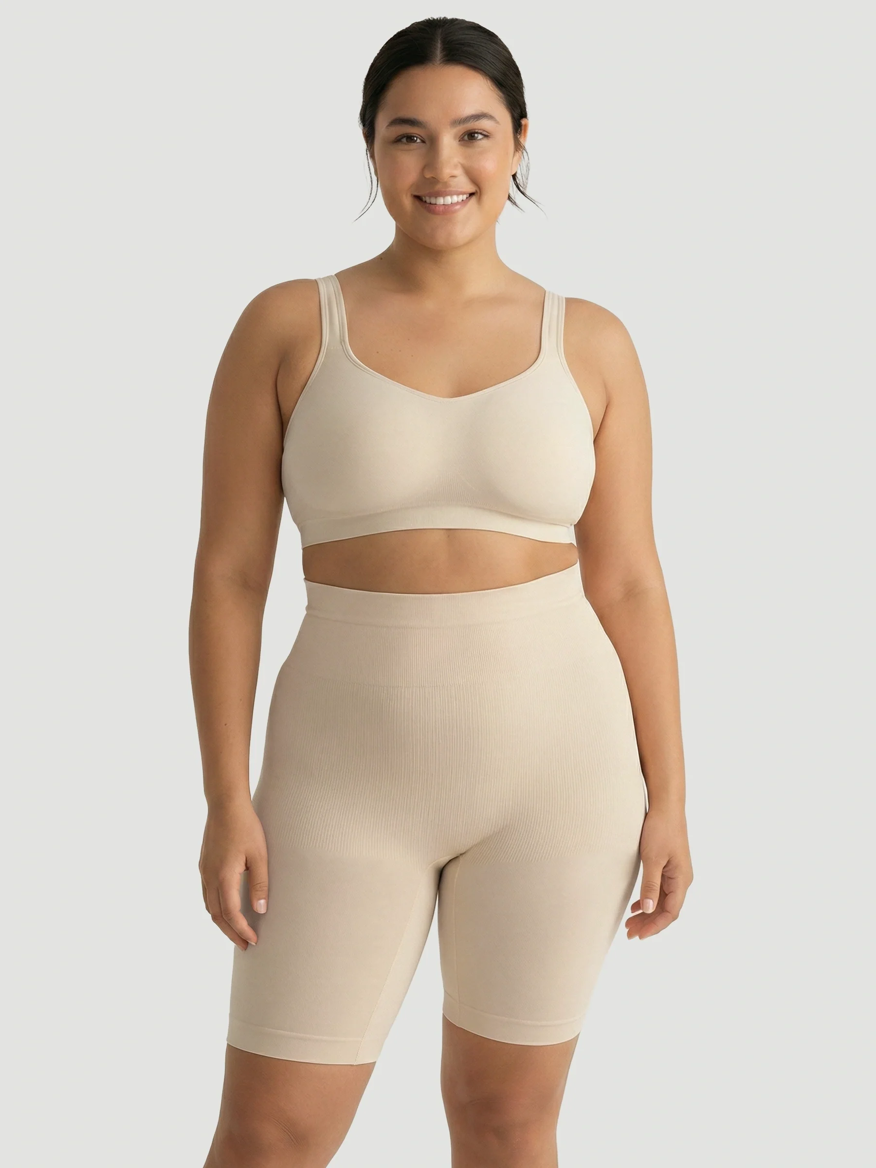 High Waisted Shaping Shorts - Image 21