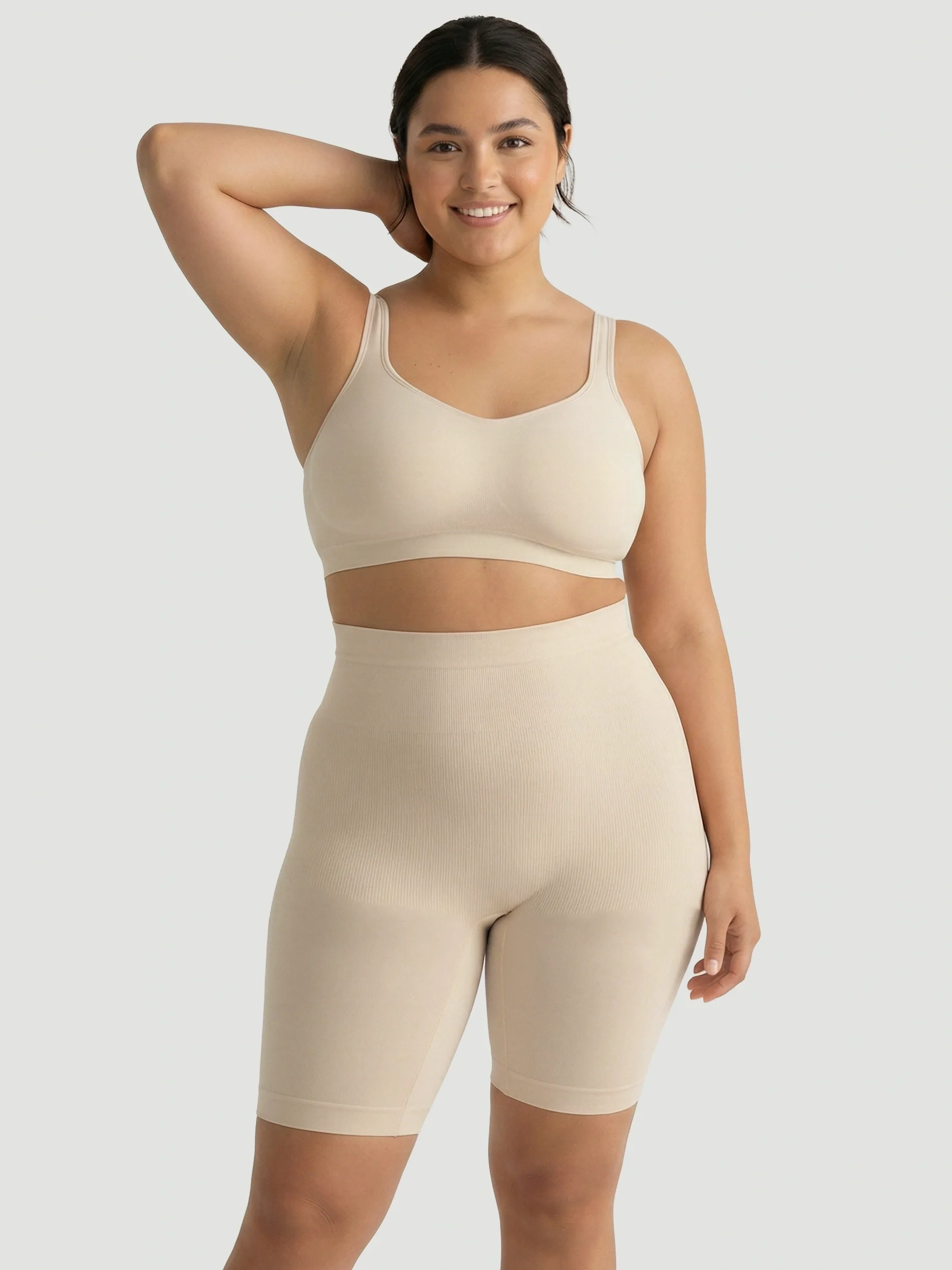High Waisted Shaping Shorts - Image 23