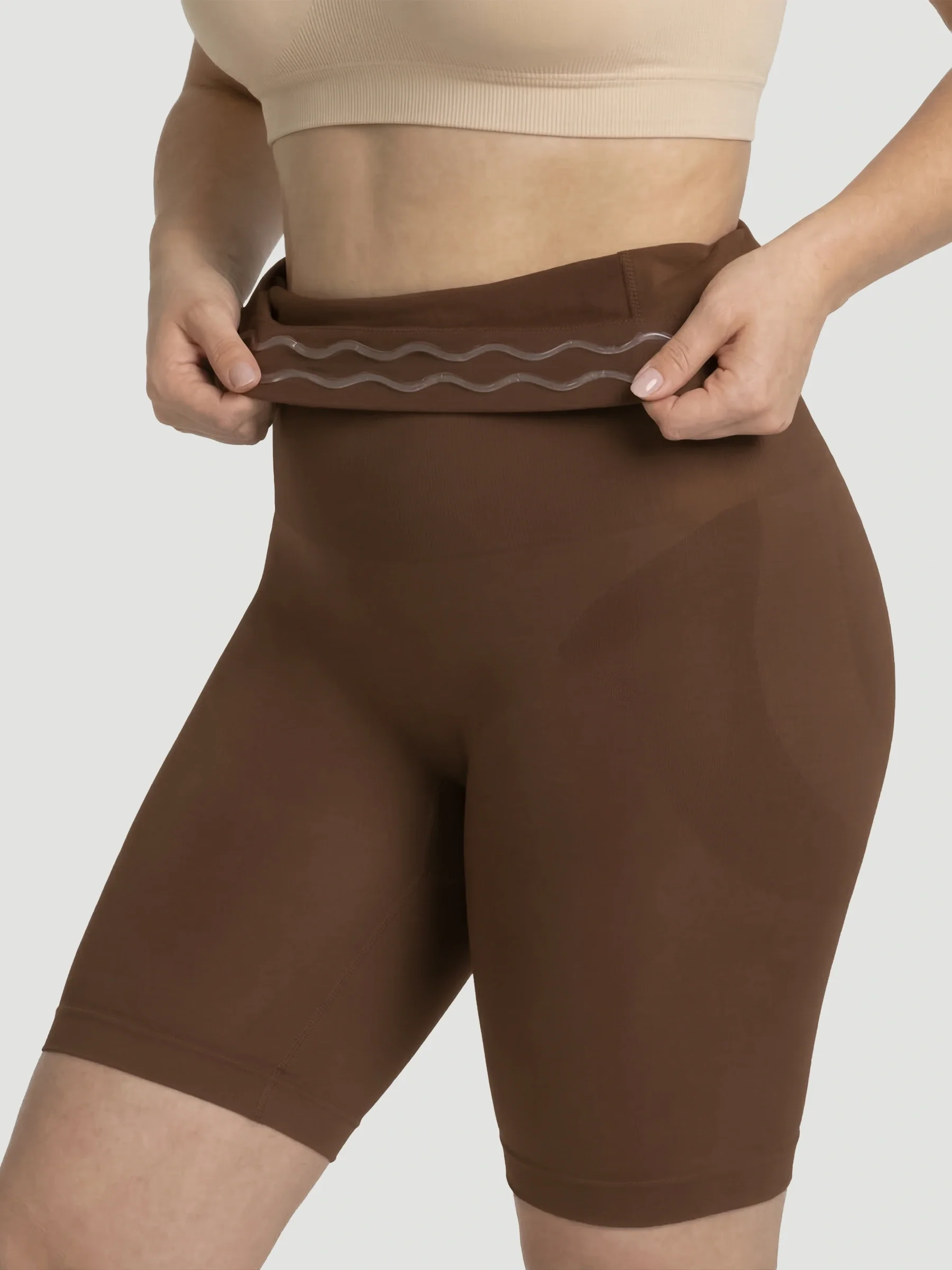 High Waisted Shaping Shorts - Image 29