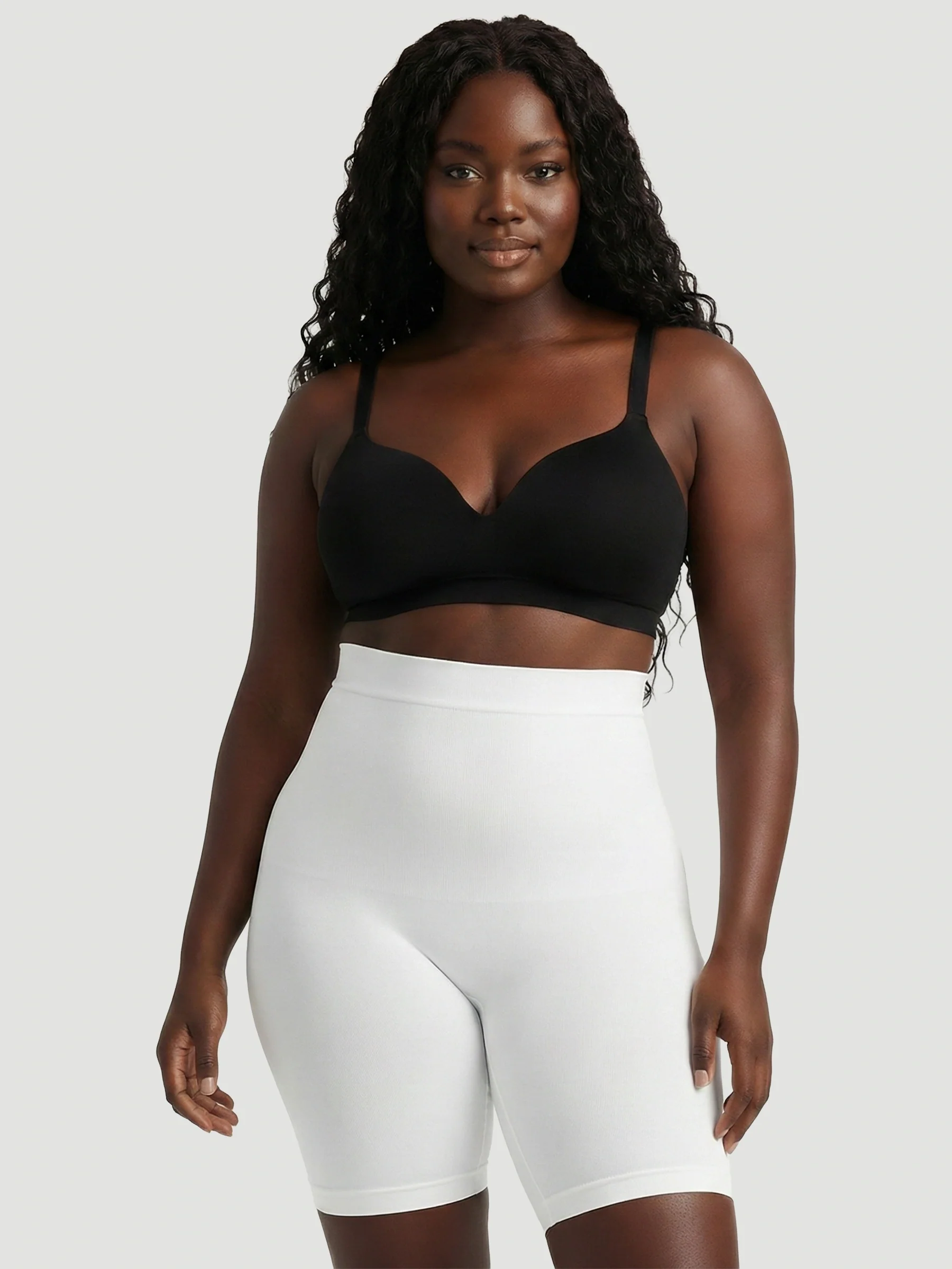 High Waisted Shaping Shorts - Image 40
