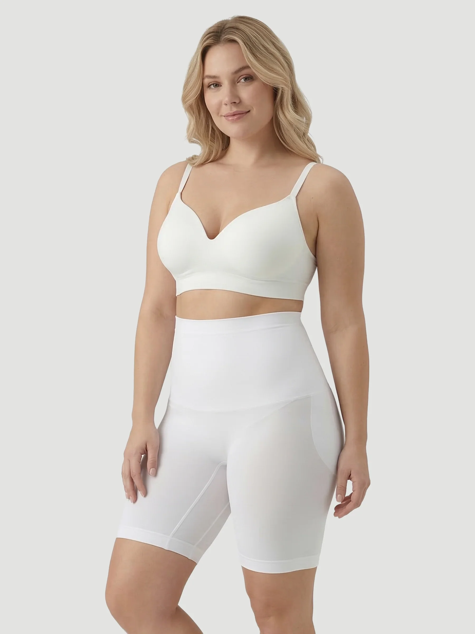 High Waisted Shaping Shorts - Image 42