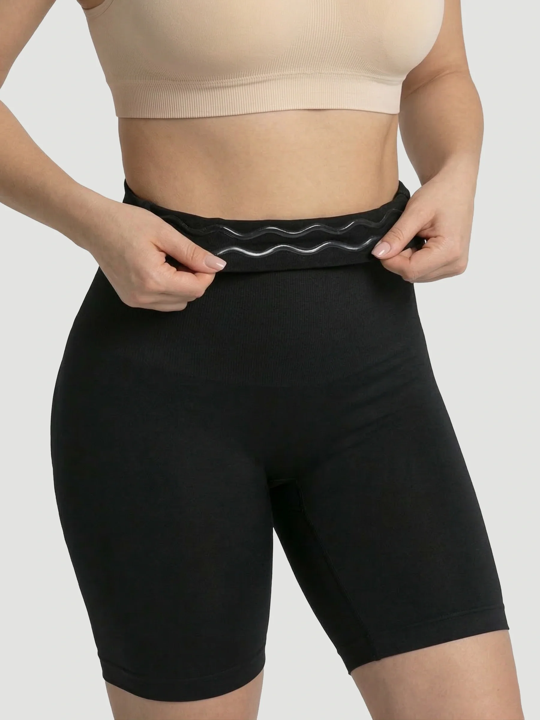 High Waisted Shaping Shorts - Image 6