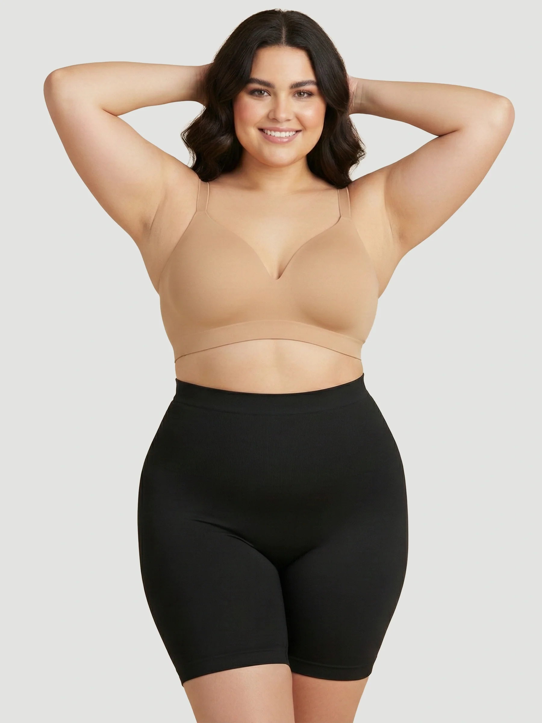 High Waisted Shaping Shorts - Image 7