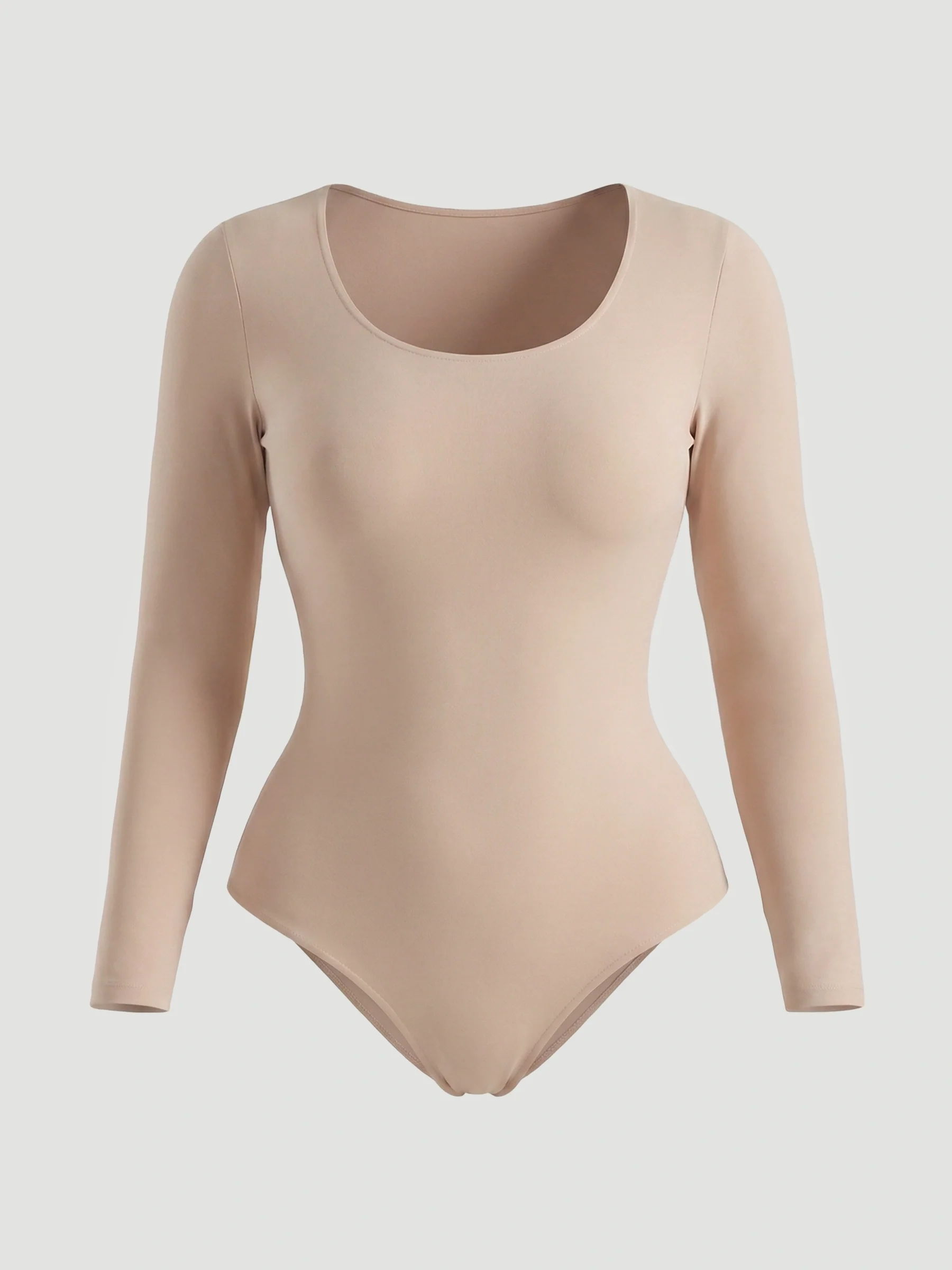 Long-Sleeve Seamless Sculpt Shapewear Bodysuit - Image 13