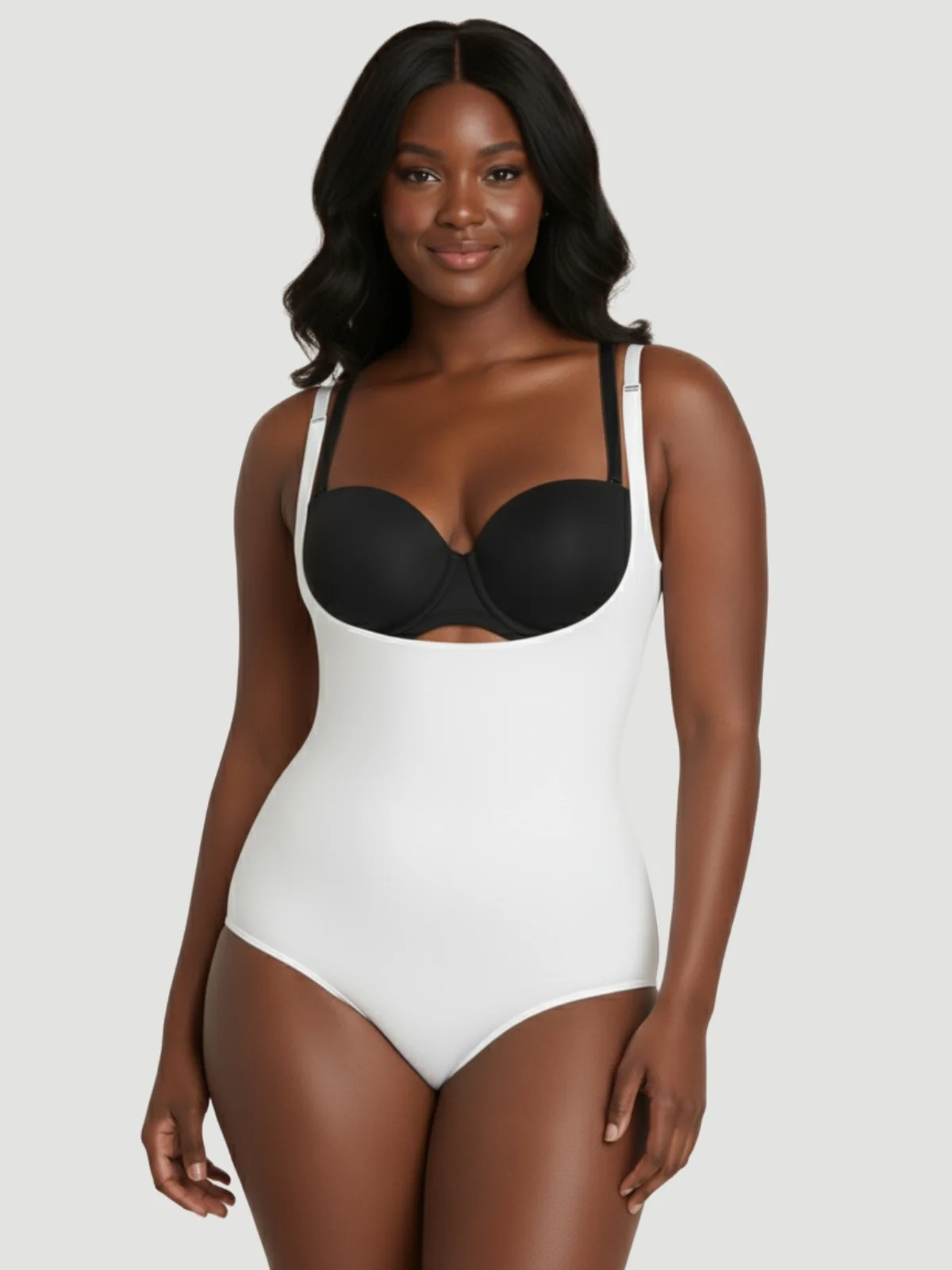 Open Bust Bodysuit Shaping Panty - Image 14