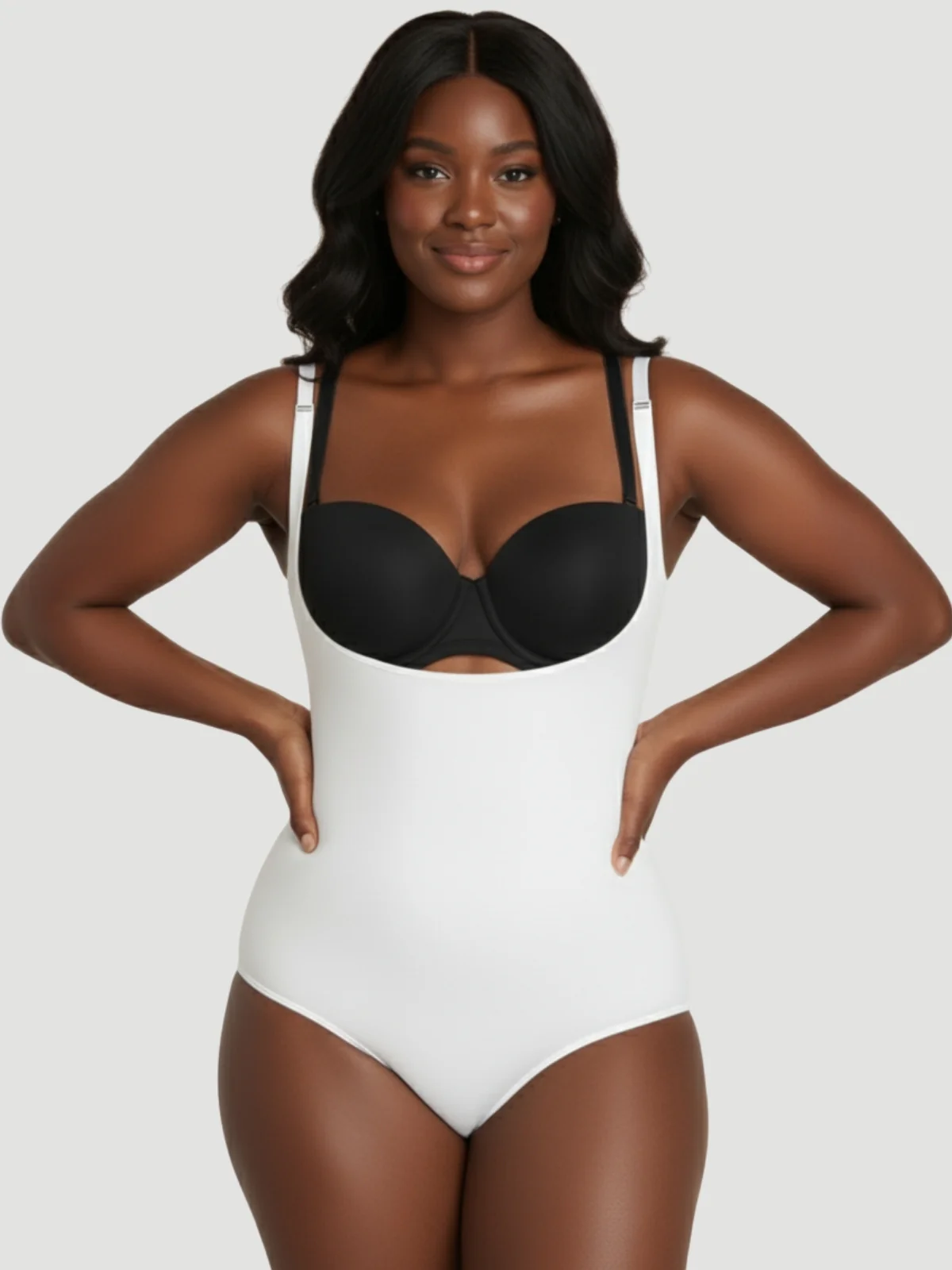 Open Bust Bodysuit Shaping Panty - Image 4