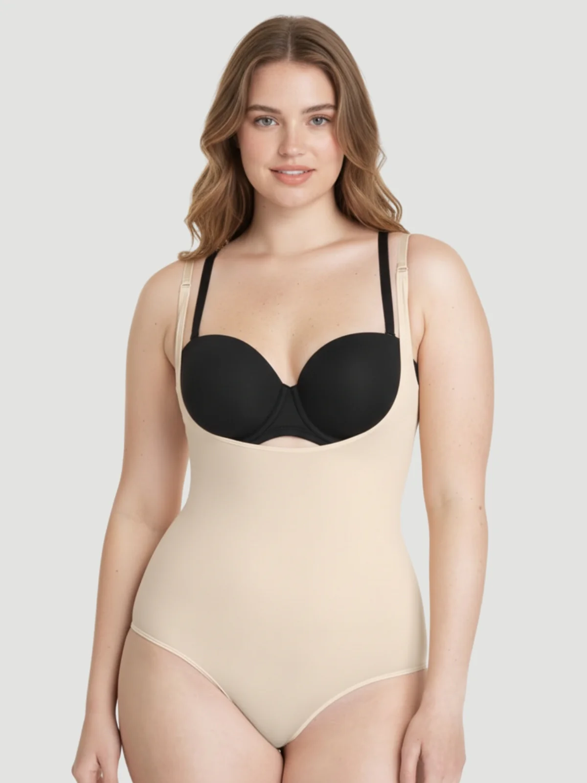 Open Bust Bodysuit Shaping Panty - Image 8