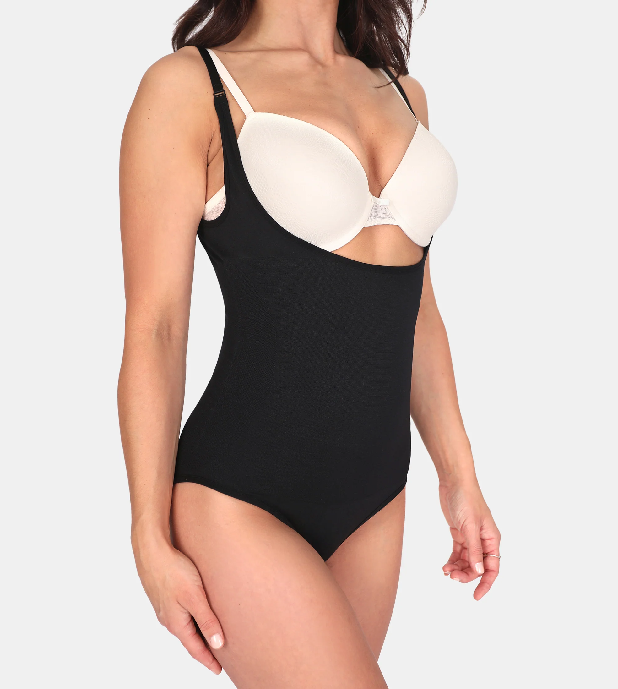 Open Bust Bodysuit Shaping Panty - Image 3