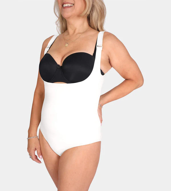 Open Bust Bodysuit Shaping Panty - Image 7