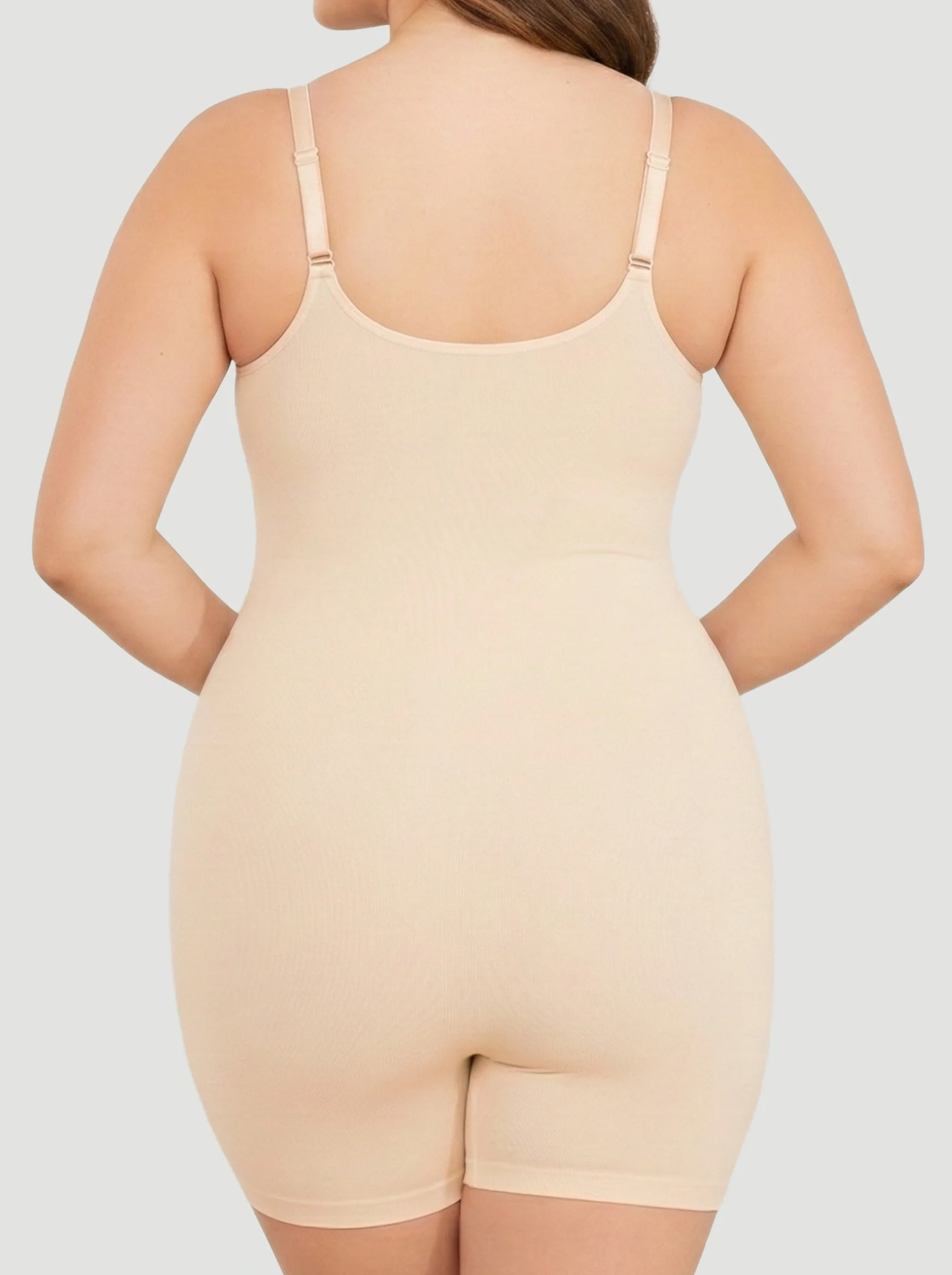 Open Bust Bodysuit Shaping Shorts - Image 8