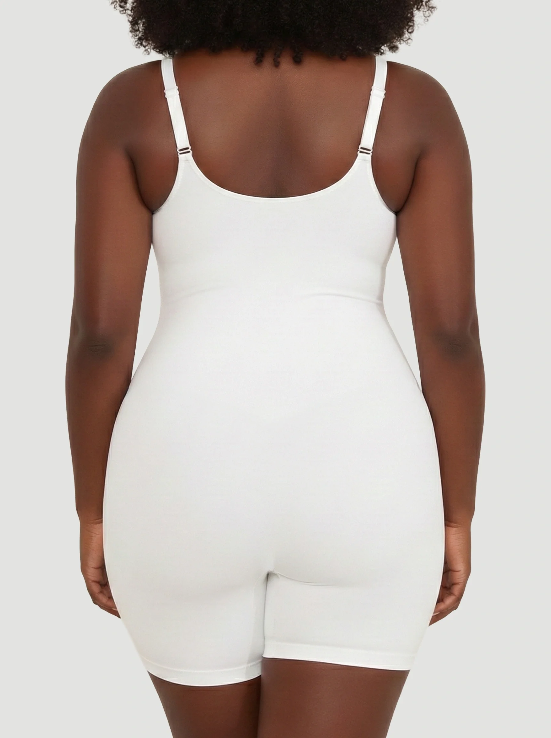Open Bust Bodysuit Shaping Shorts - Image 9