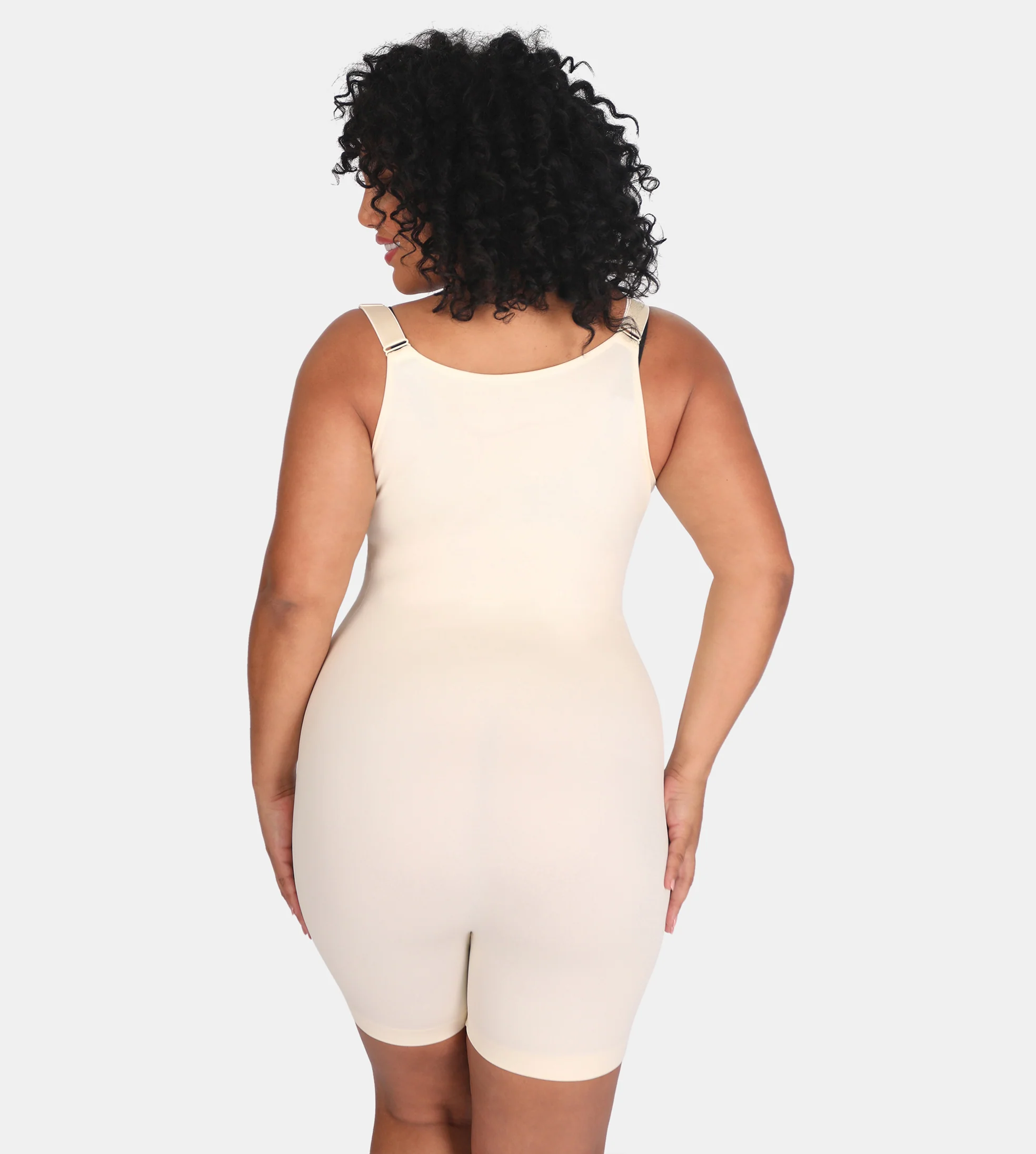 Open Bust Bodysuit Shaping Shorts - Image 7