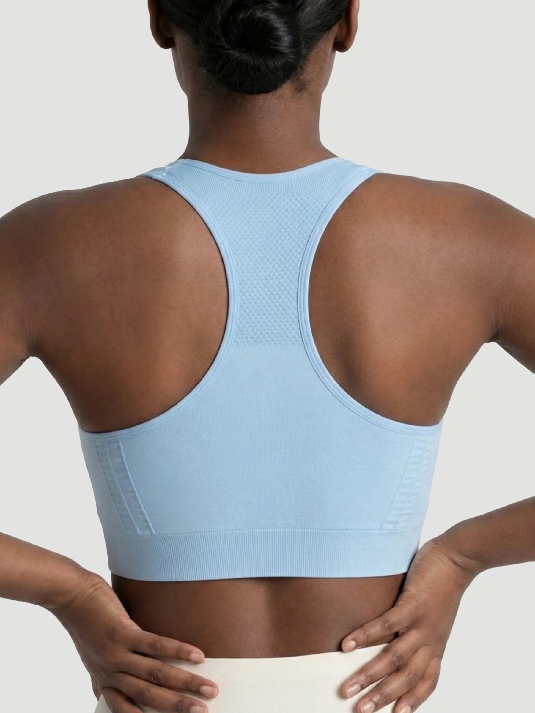 Seamless Racerback Sports Bra - Image 20