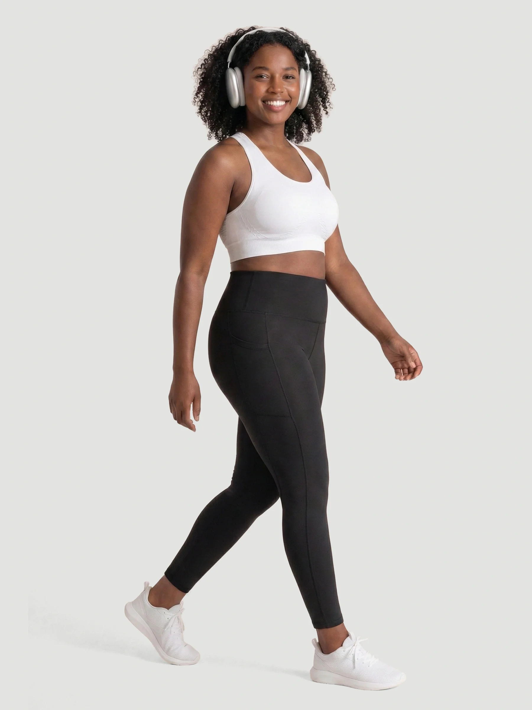 Seamless Racerback Sports Bra - Image 23
