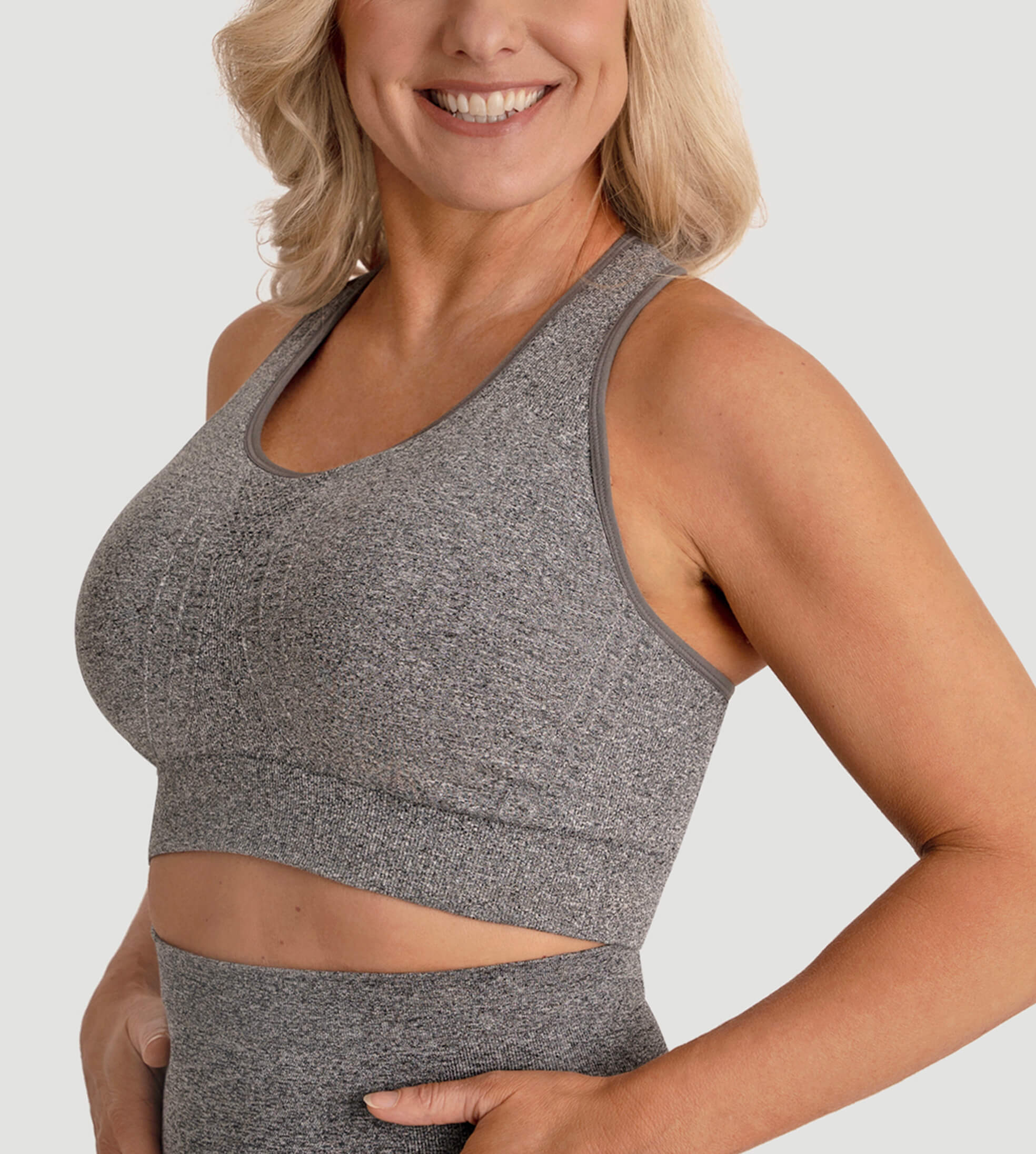 Racerback Seamless Sports Bra - Image 10