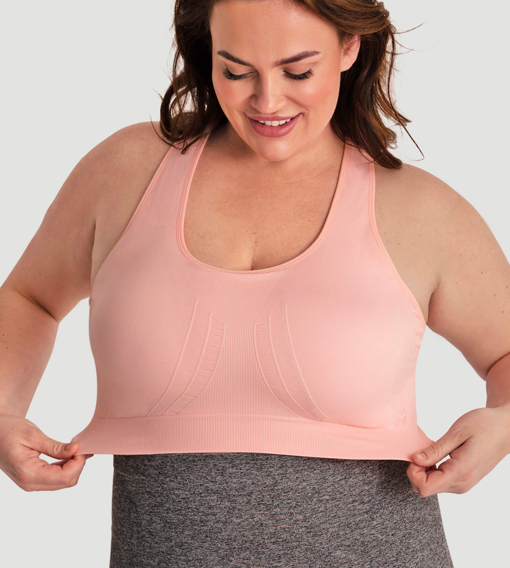 Racerback Seamless Sports Bra - Image 12