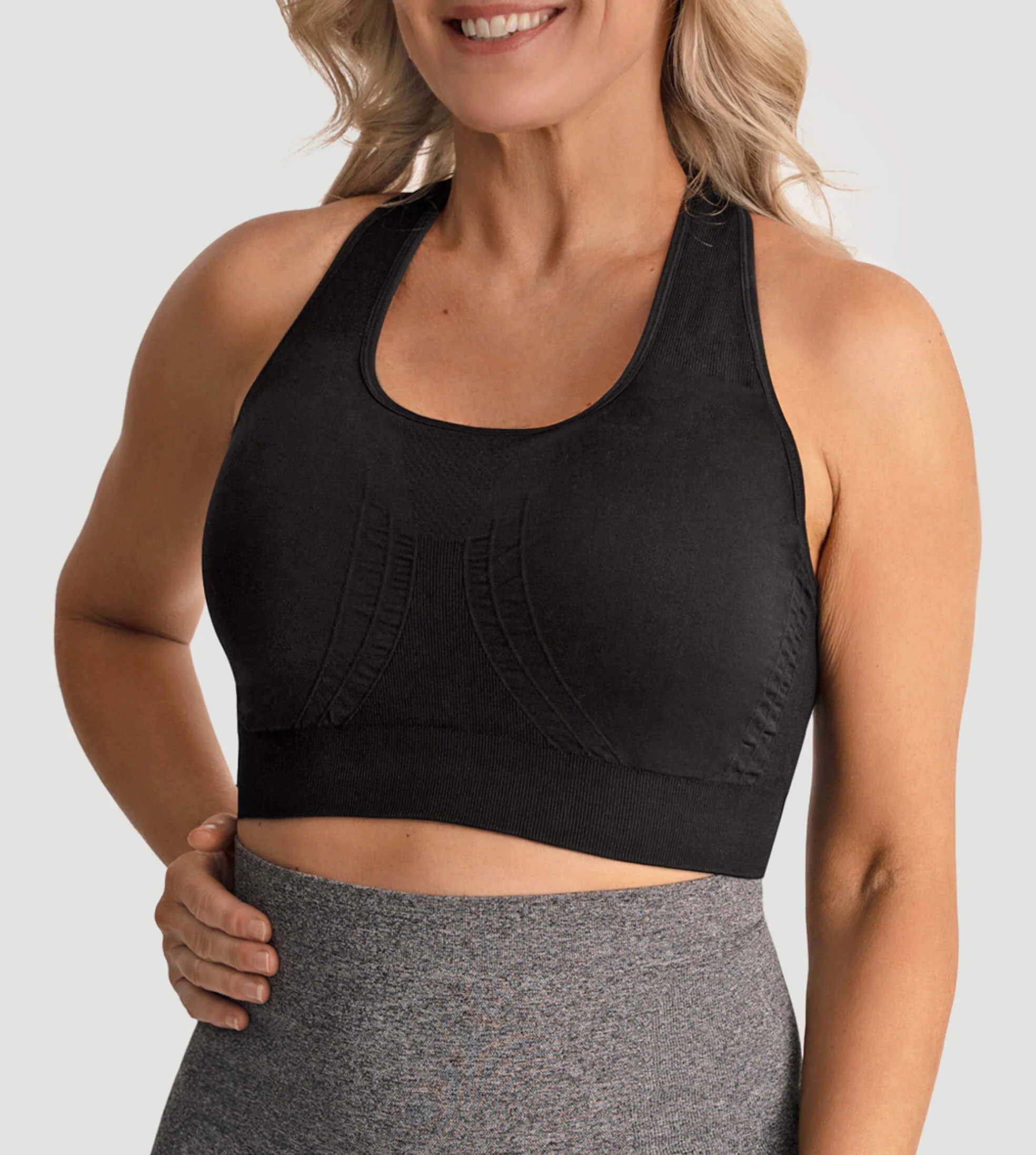 Racerback Seamless Sports Bra - Image 14