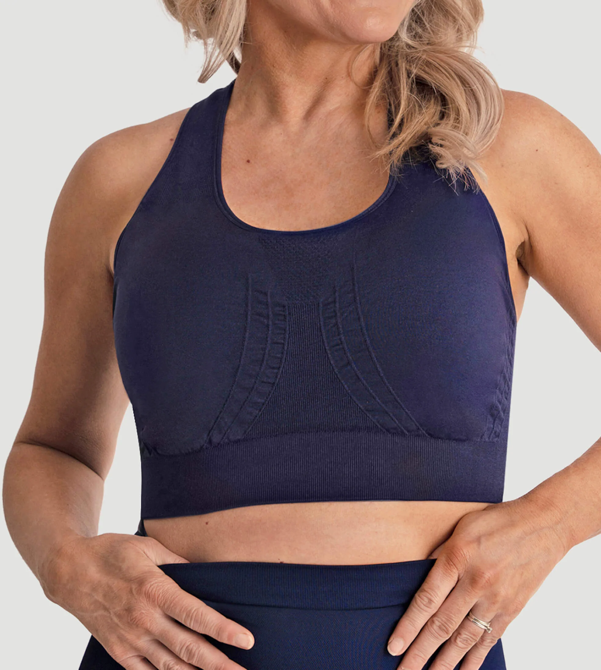 Racerback Seamless Sports Bra - Image 15