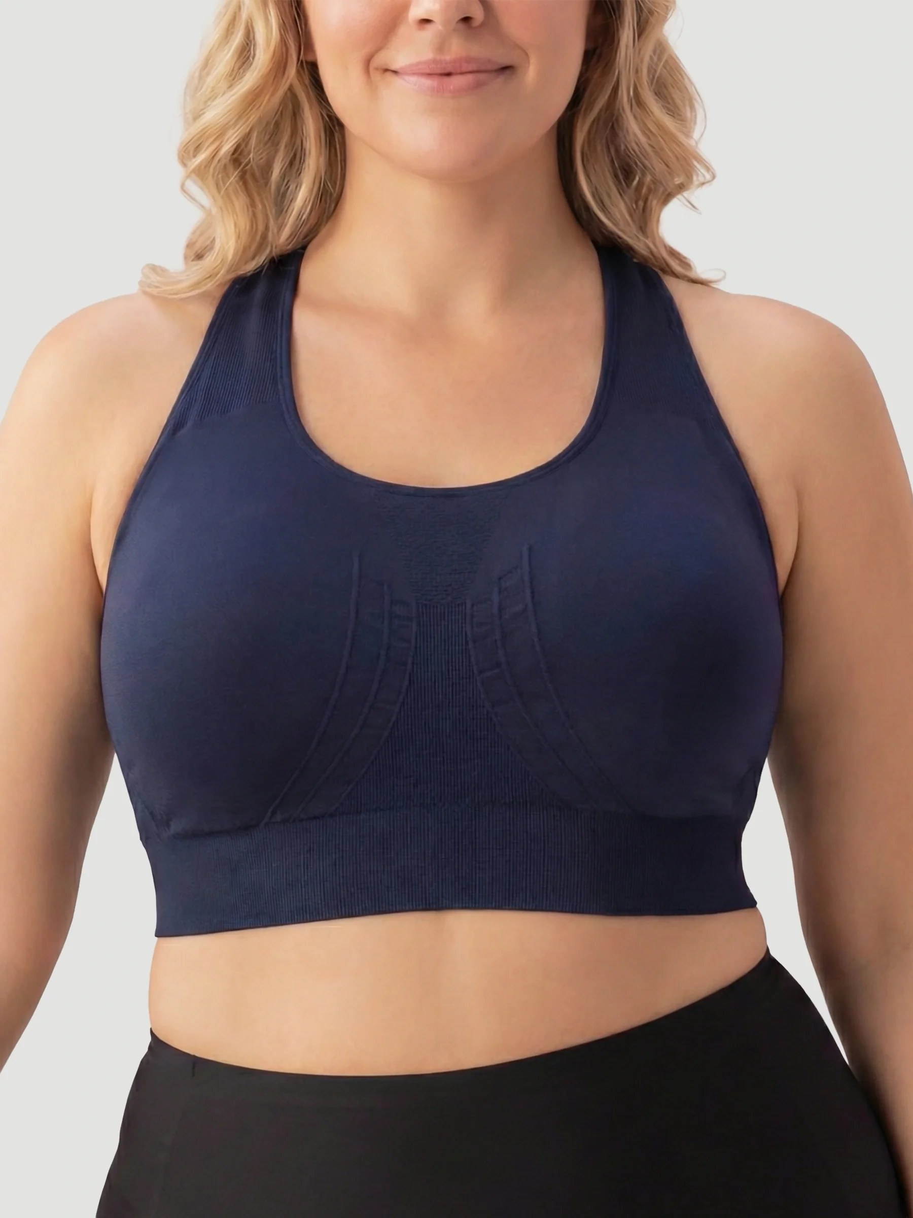 Seamless Racerback Sports Bra - Image 6