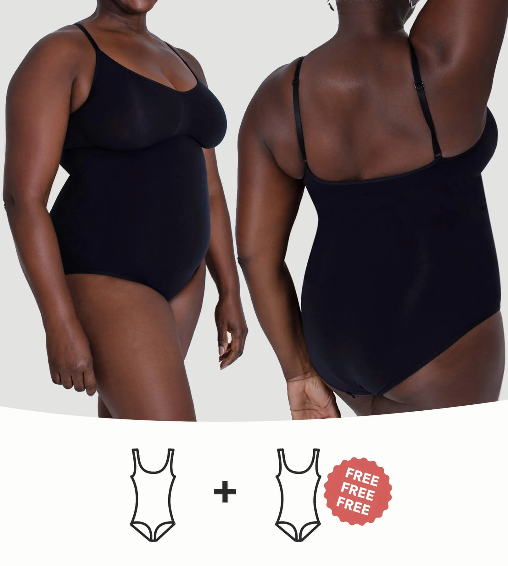 Snatched Shapewear Bodysuit - Buy 1, get 1 Free - Image 8