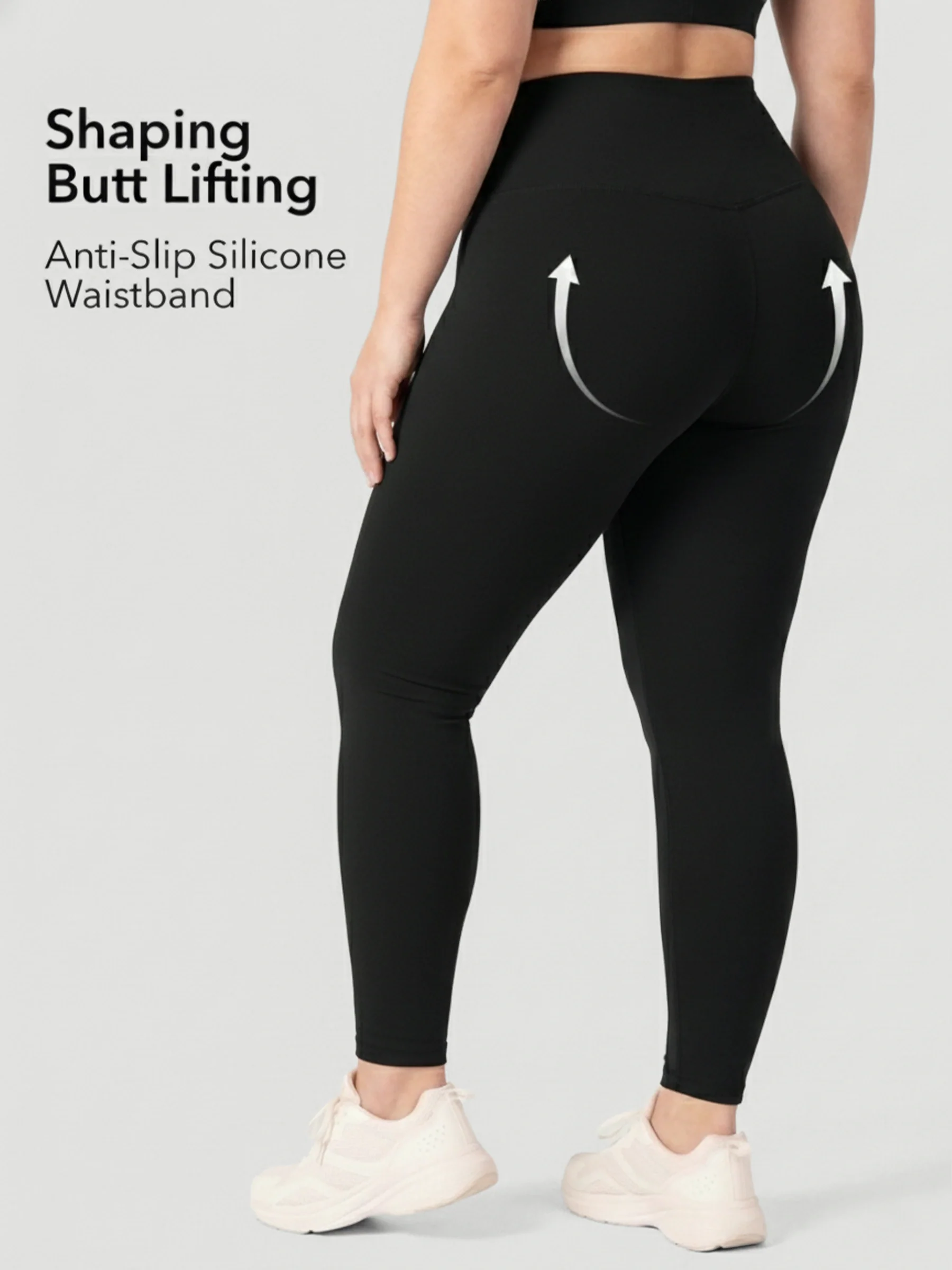 High Waisted Active Shaping Leggings - Image 7