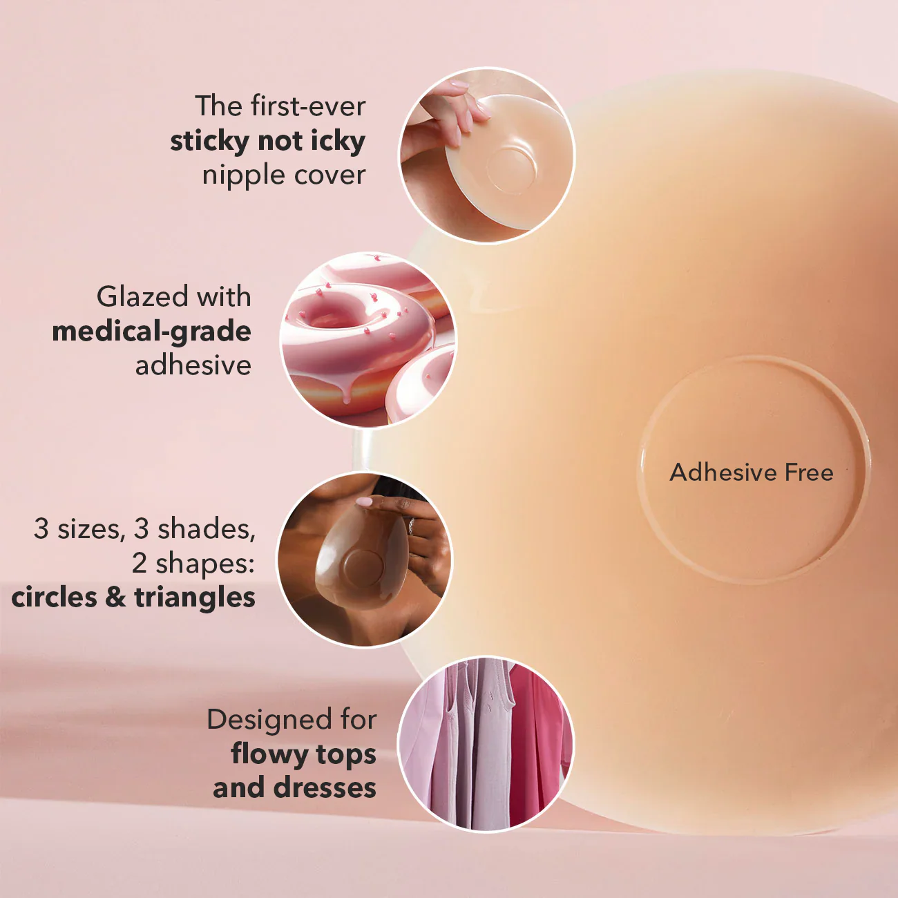 Sticky Circles Nipple Covers - Image 4